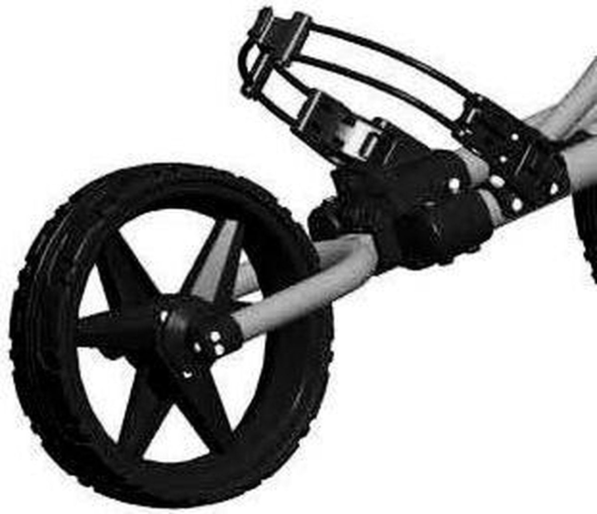 Fastfold Trike 2.0 golftrolley zilver