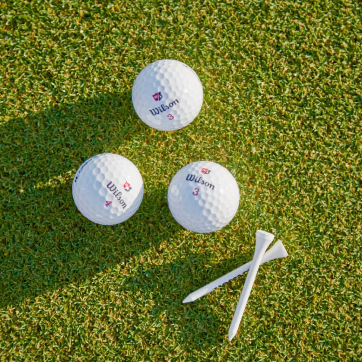 Wilson Staff DUO Soft Golfballen 2023 - Wit - 12 Stuks