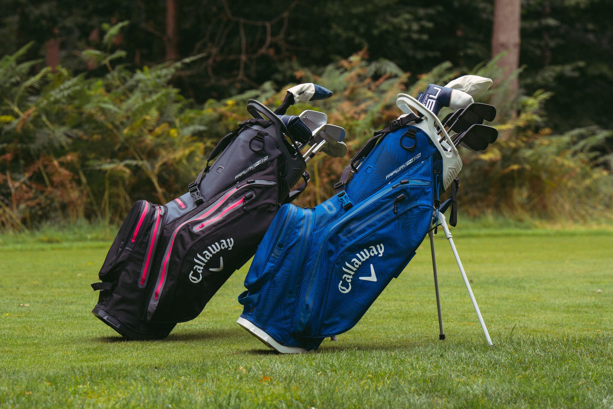 Callaway Fairway 14 Hyper Dry Standbag Blue/Palms