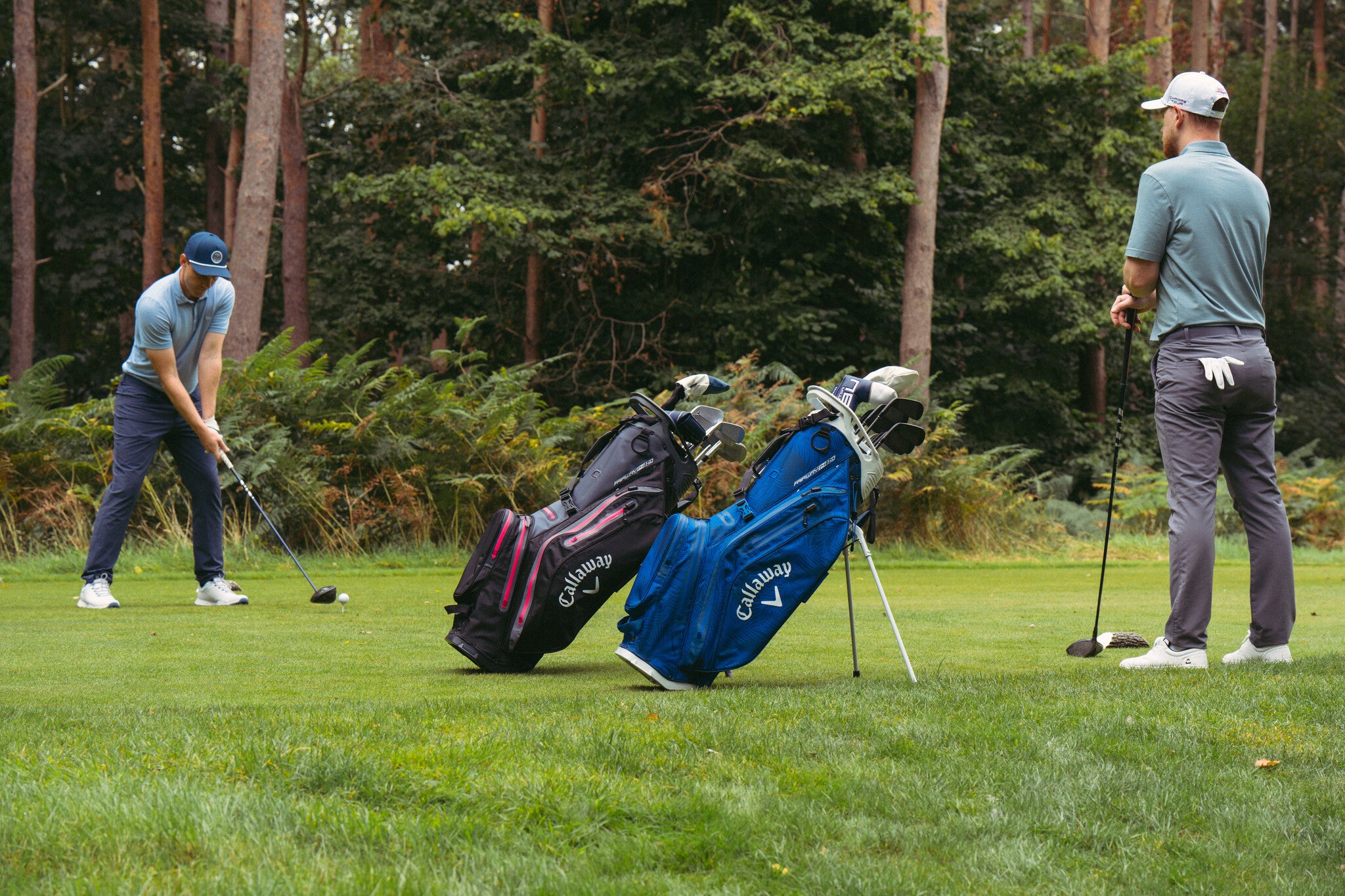 Callaway Fairway 14 Hyper Dry Standbag zwart/red