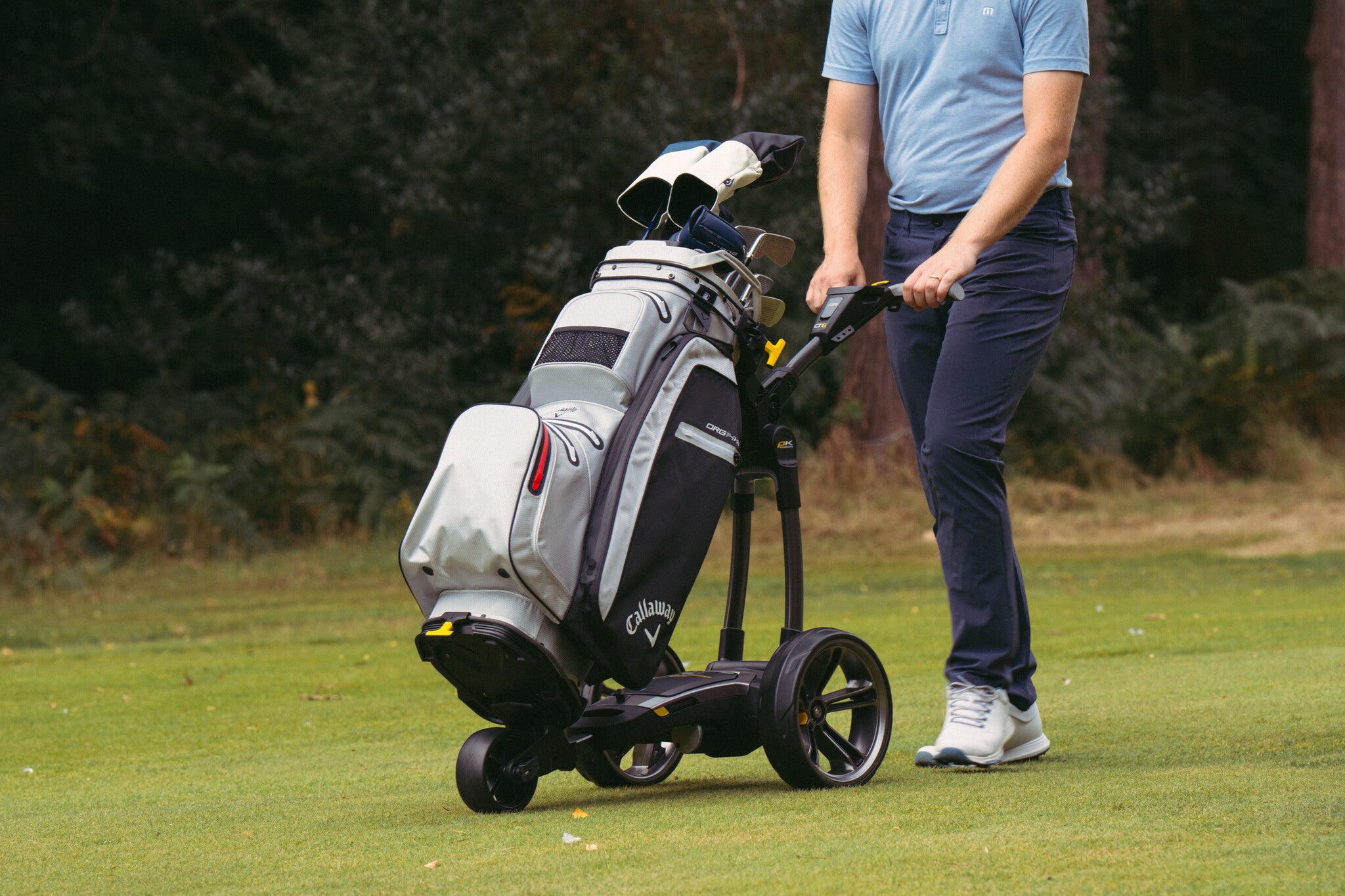 Callaway Org 14 Hyper Dry cartbag zwart/grijs