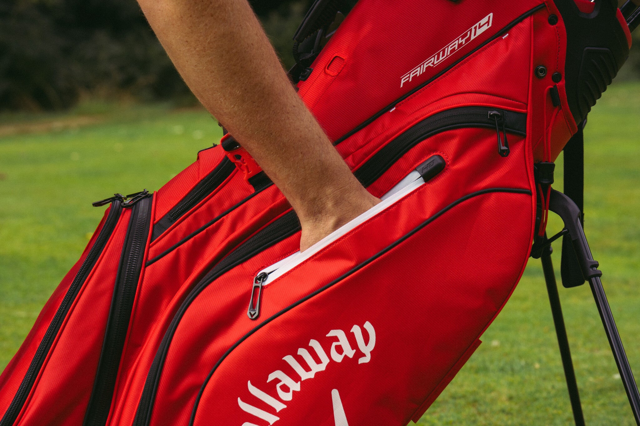 Callaway Fairway 14 standbag red