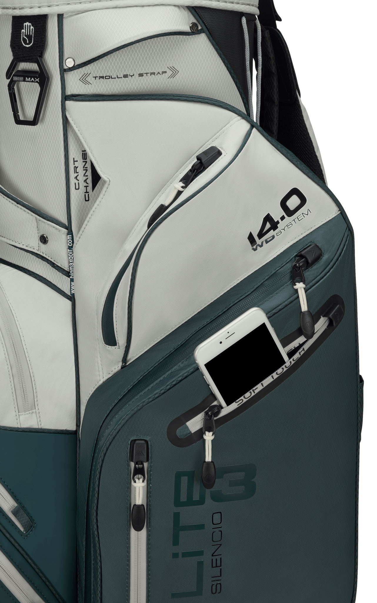 Big Max Dri Lite Silencio 3 groen/off white