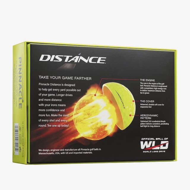 Pinnacle Distance Yellow  5x3 ballen