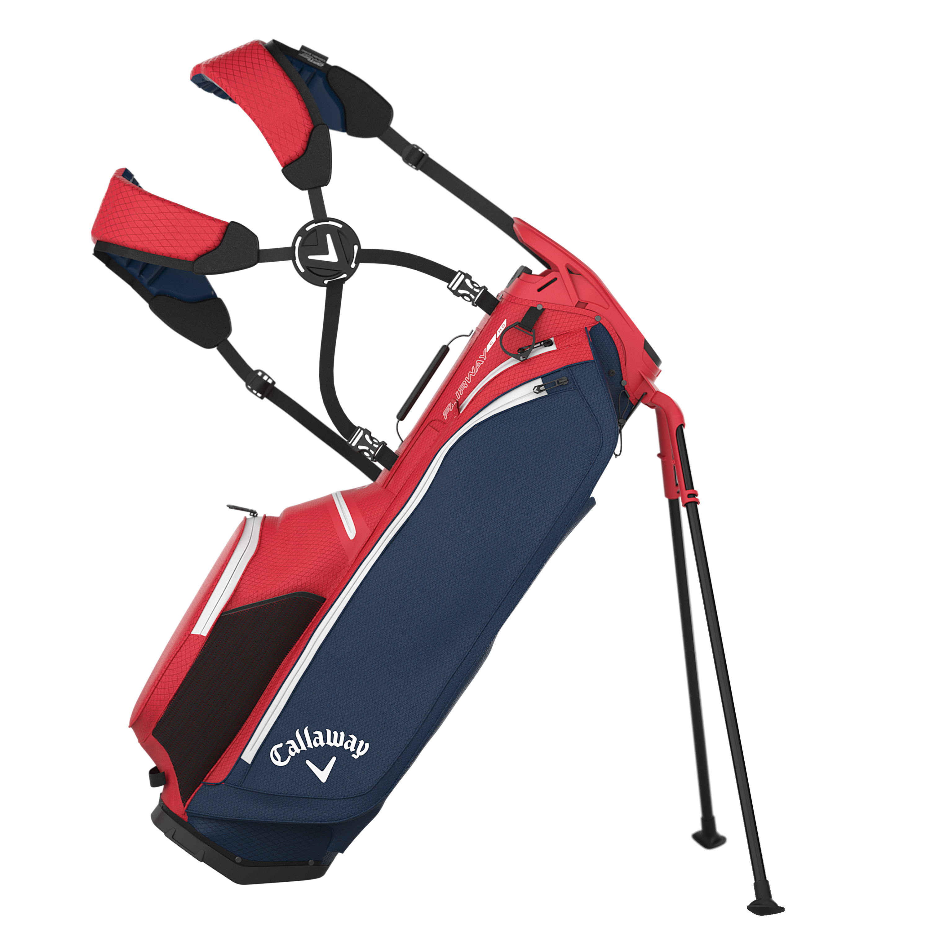 Callaway Fairway C HD stand bag red white navy 2026