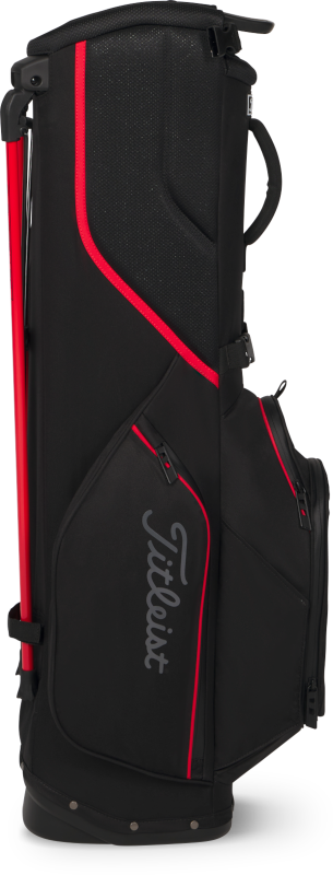 Titleist Players S4 Stadry standbag zwart rood