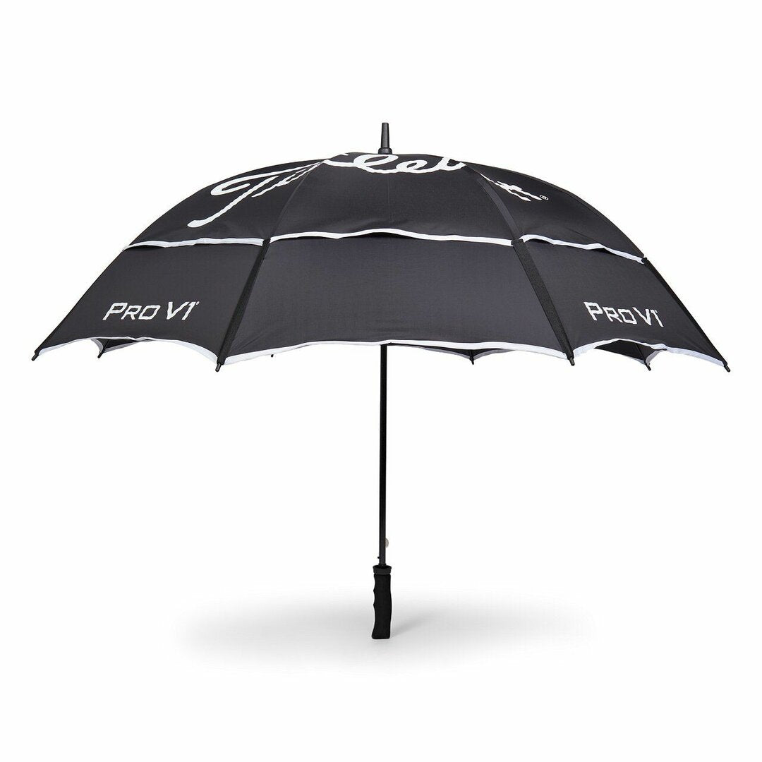 Titleist Tour Canopy umbrella zwart wit