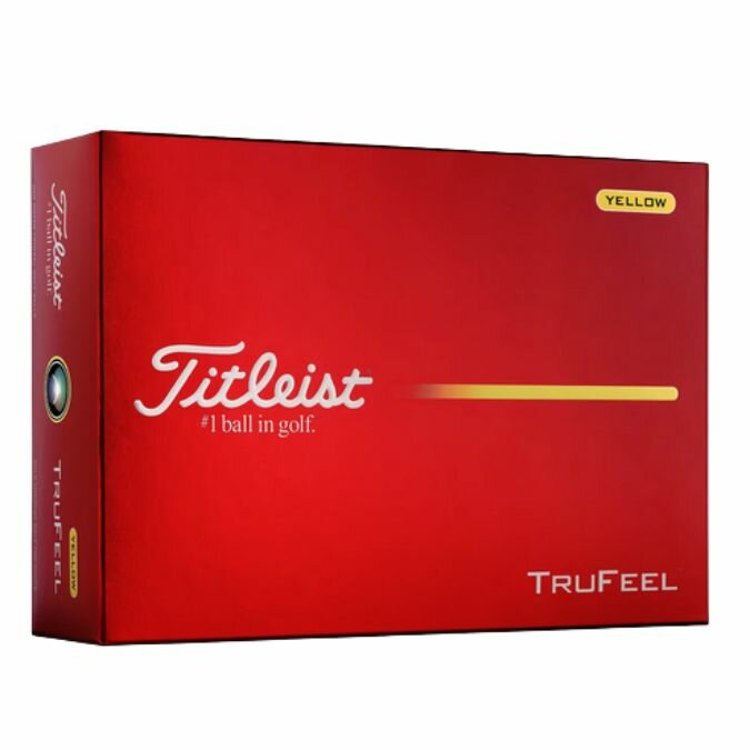 Titleist TruFeel 4x3 ballen geel