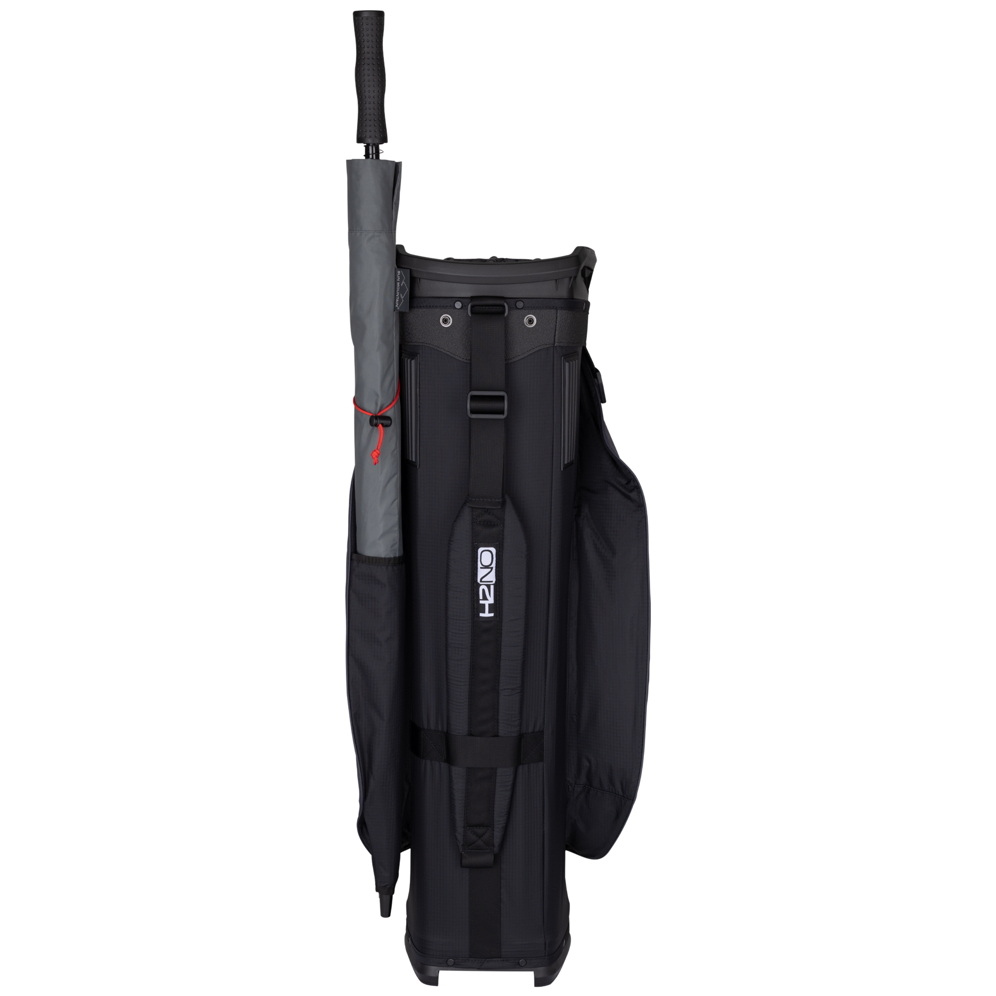 Sun Mountain H2NO Lite cartbag black/steel/red