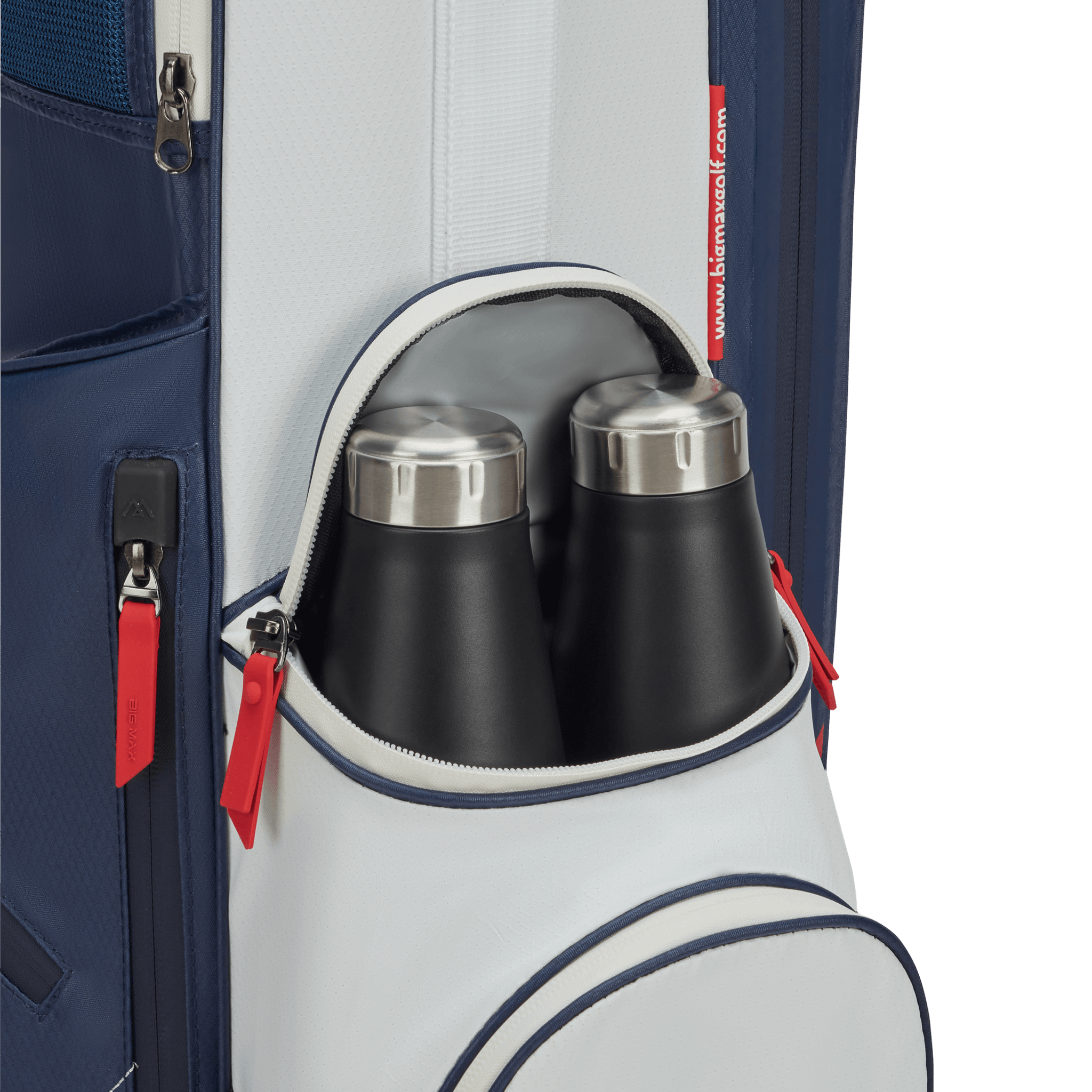 Big Max AQUA Seven H Standbag navy / wit / rood