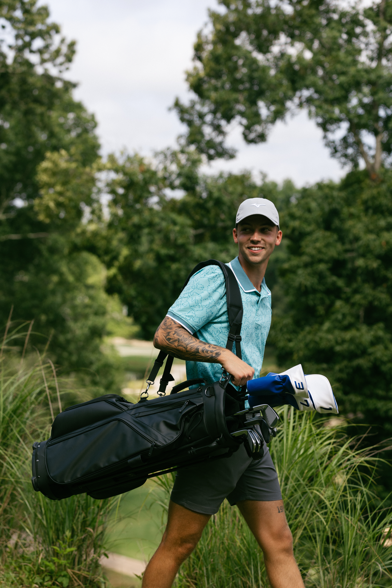 Mizuno Pro standbag zwart