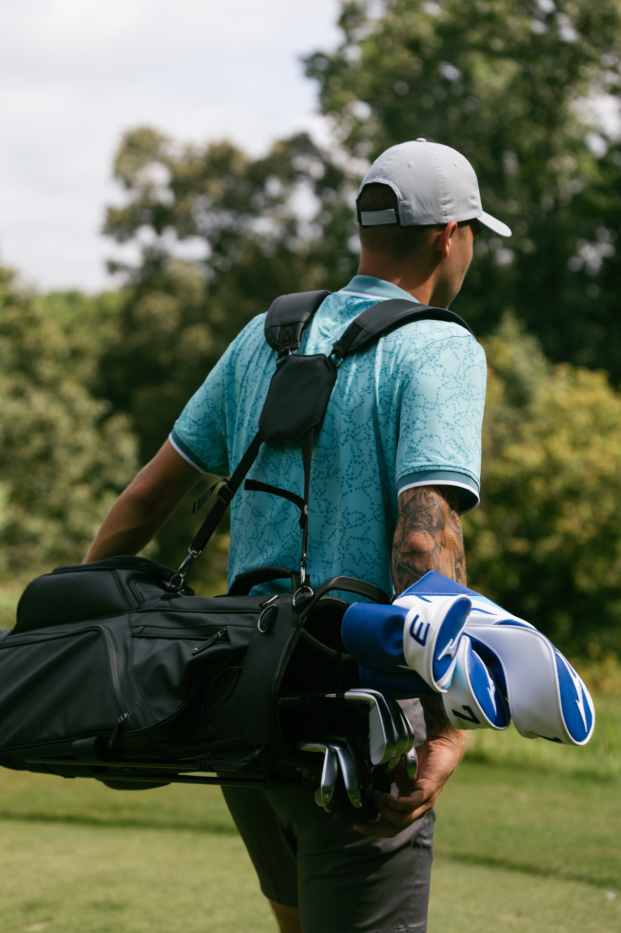 Mizuno Pro standbag zwart