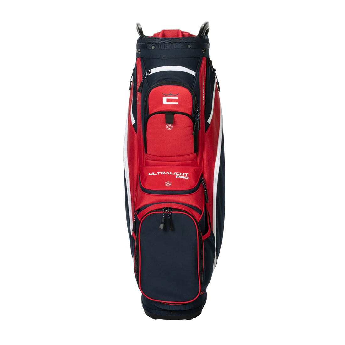 Cobra Ultralight Pro cartbag navy/rood
