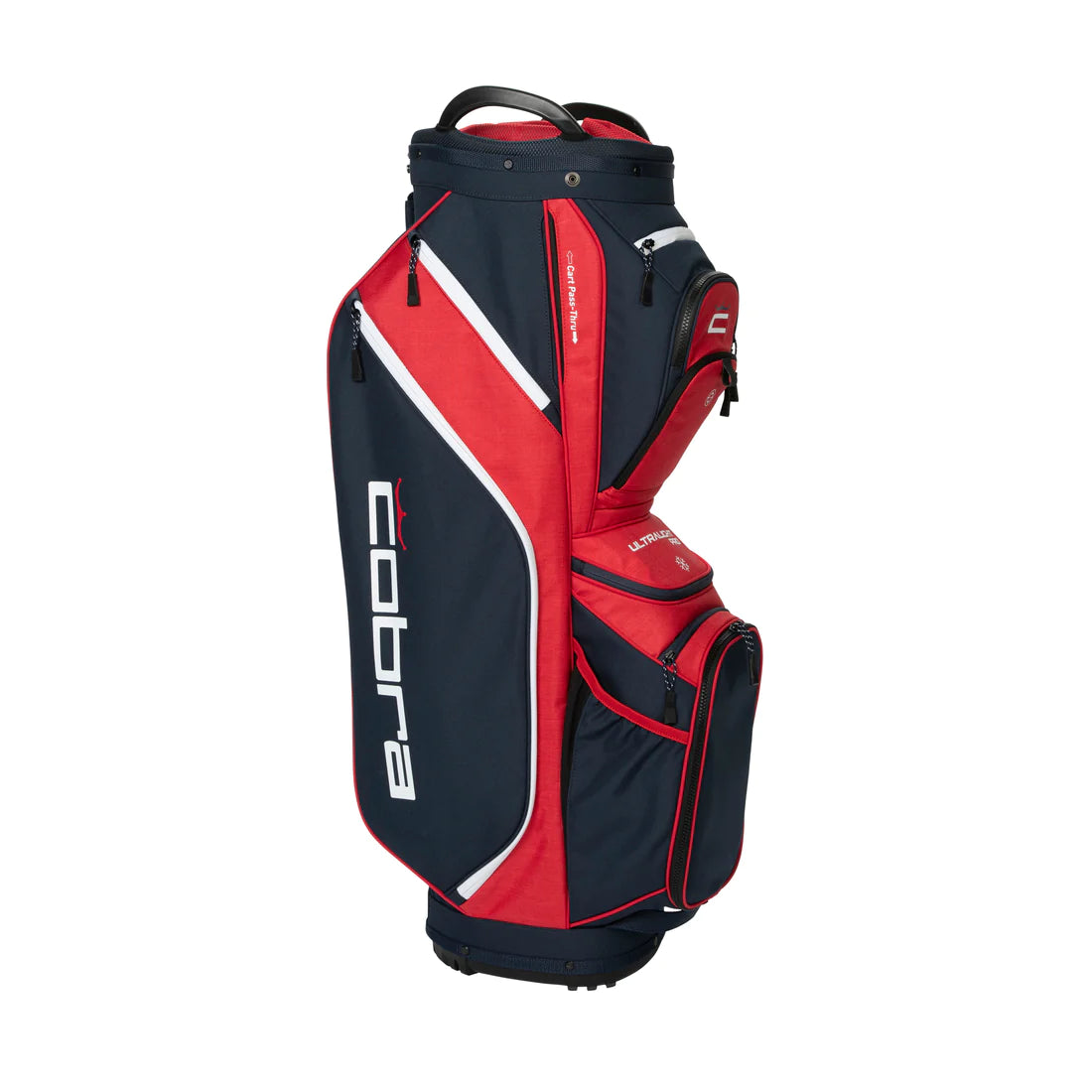 Cobra Ultralight Pro cartbag navy/rood