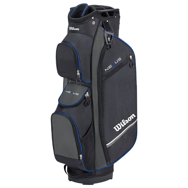 Wilson Nexus cart bag zwart grijs blauw