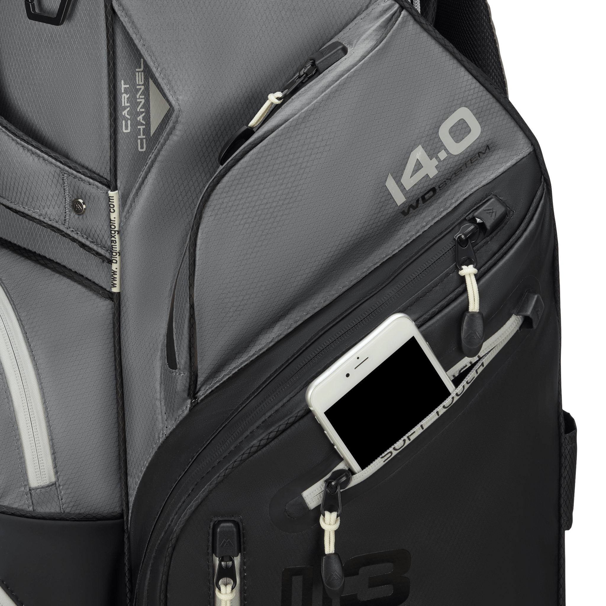 Big Max Dri Lite Silencio 3 zwart/grijs