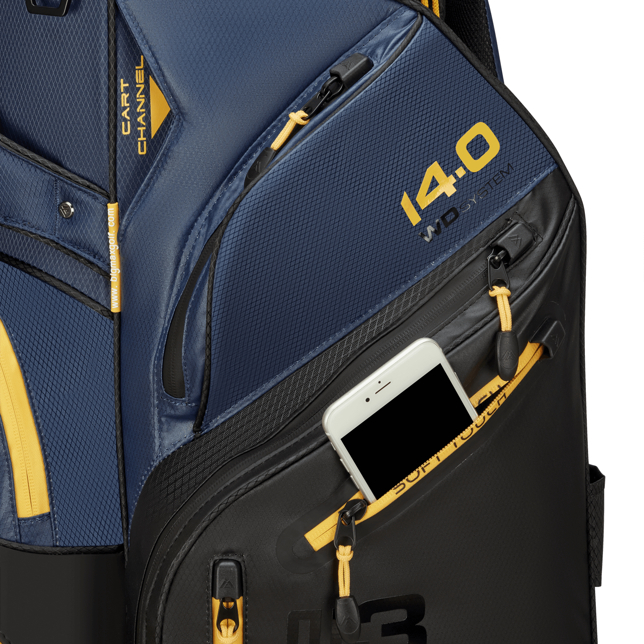 Big Max Dri Lite Silencio 3 zwart/navy/corn