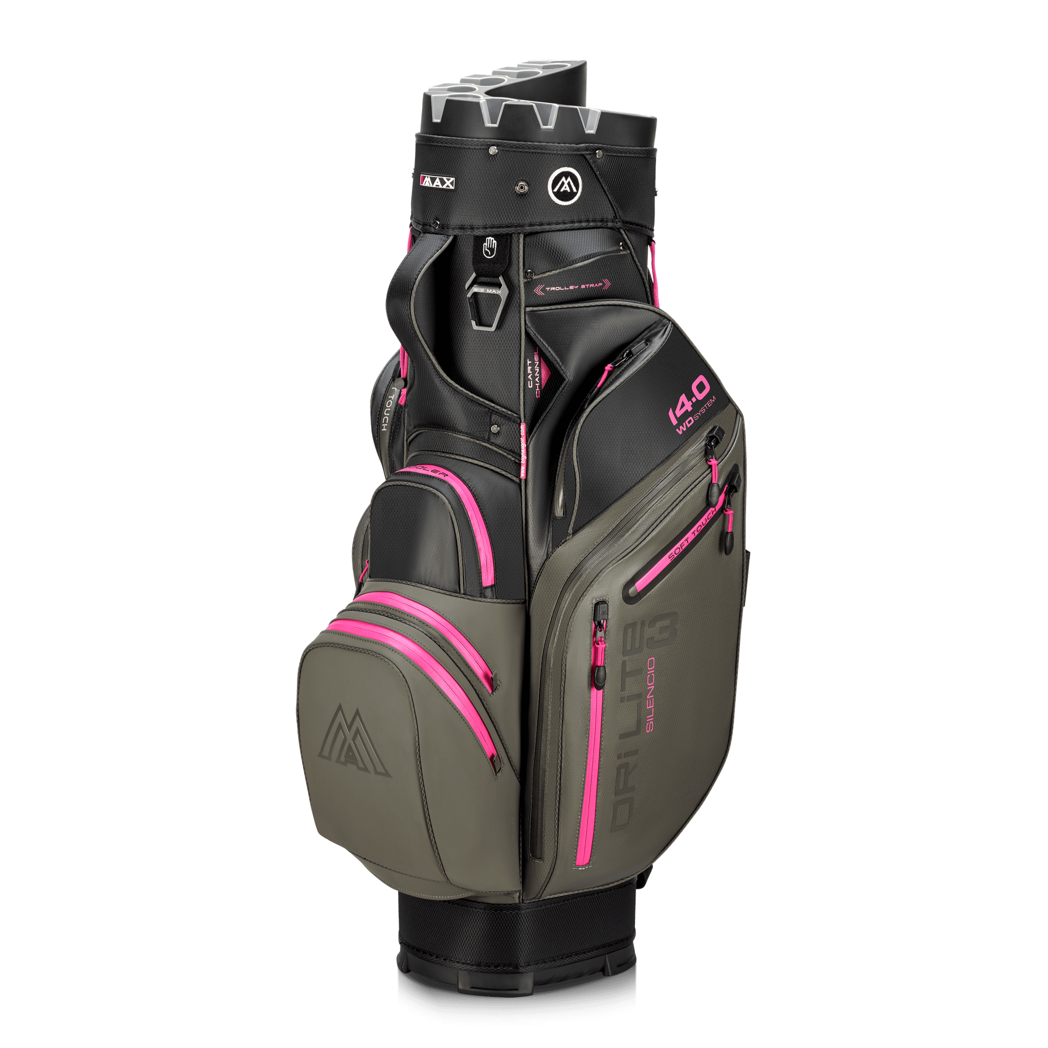 Big Max Dri Lite Silencio 3 zwart/grijs/fuchsia