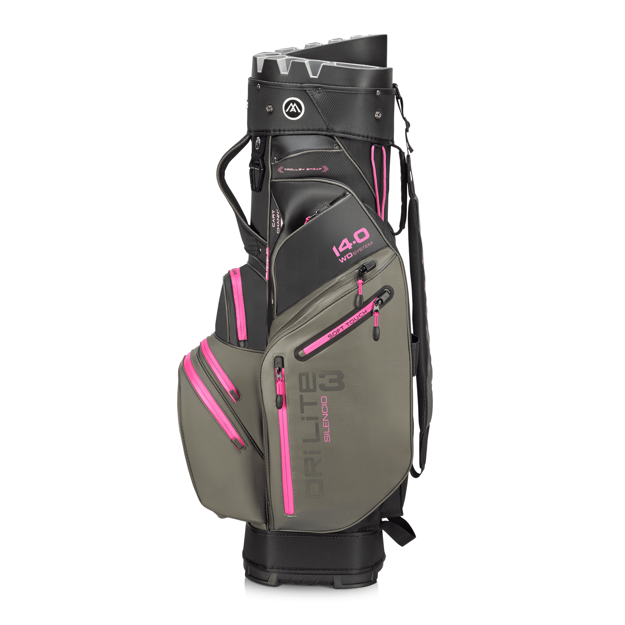 Big Max Dri Lite Silencio 3 zwart/grijs/fuchsia