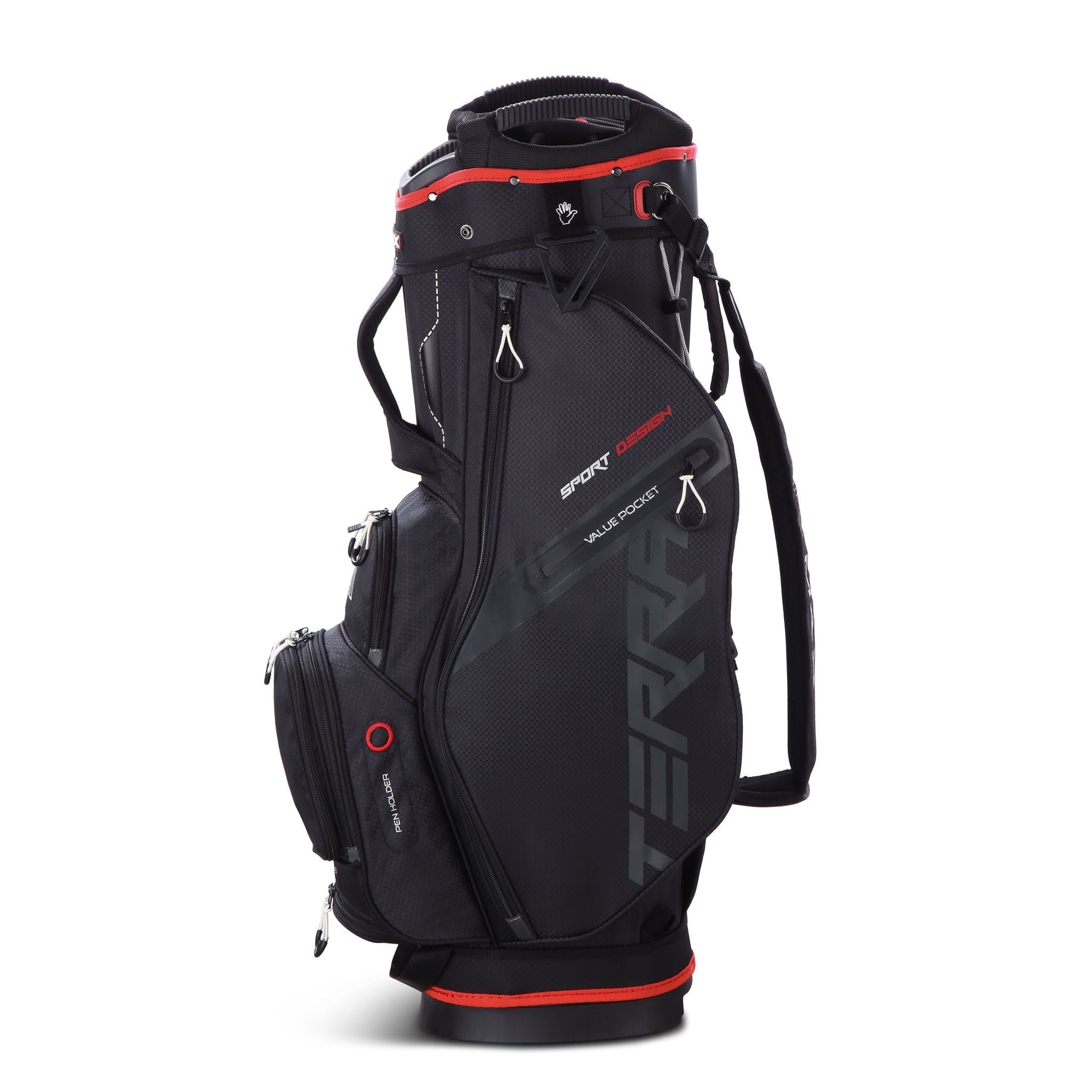 Big Max Terra Sport cartbag zwart/rood
