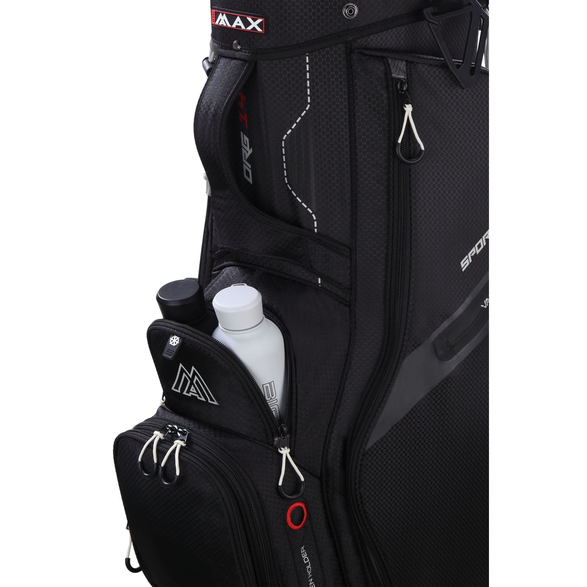 Big Max Terra Sport cartbag zwart/rood