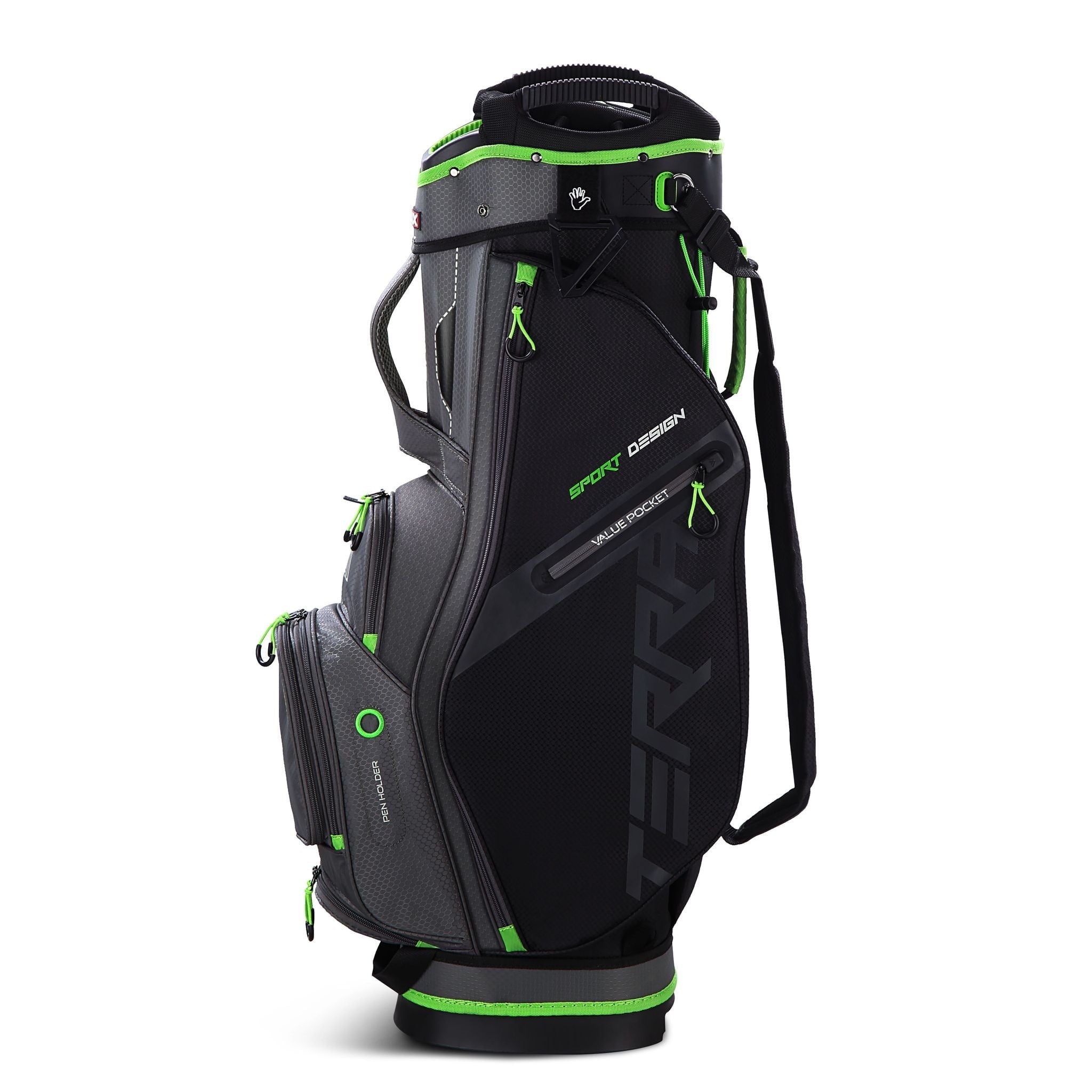 Big Max Terra Sport cartbag grijs/lime