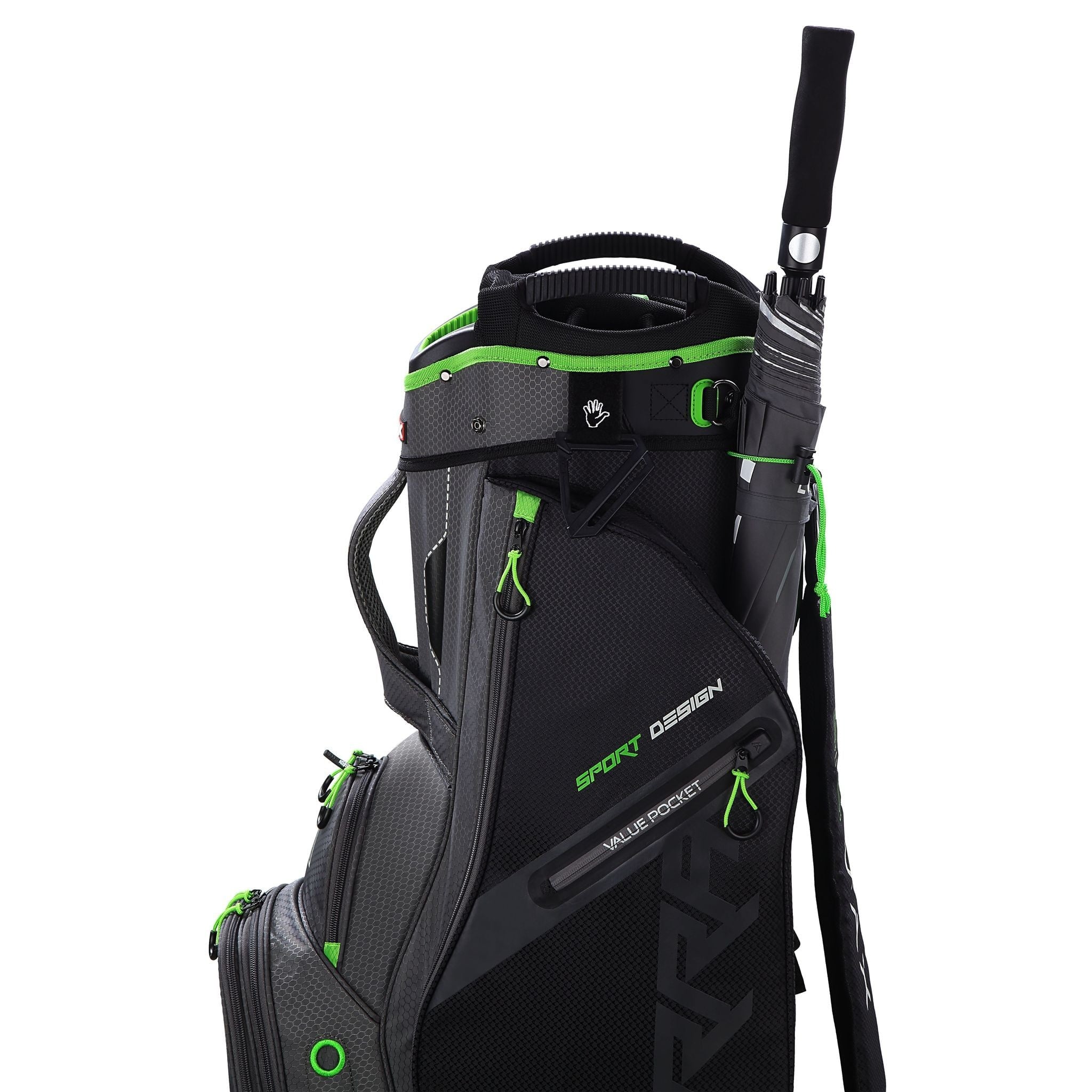 Big Max Terra Sport cartbag grijs/lime