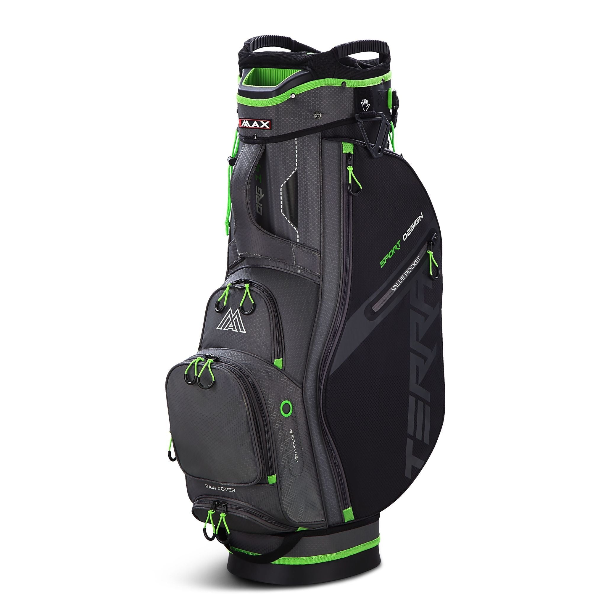 Big Max Terra Sport cartbag grijs/lime