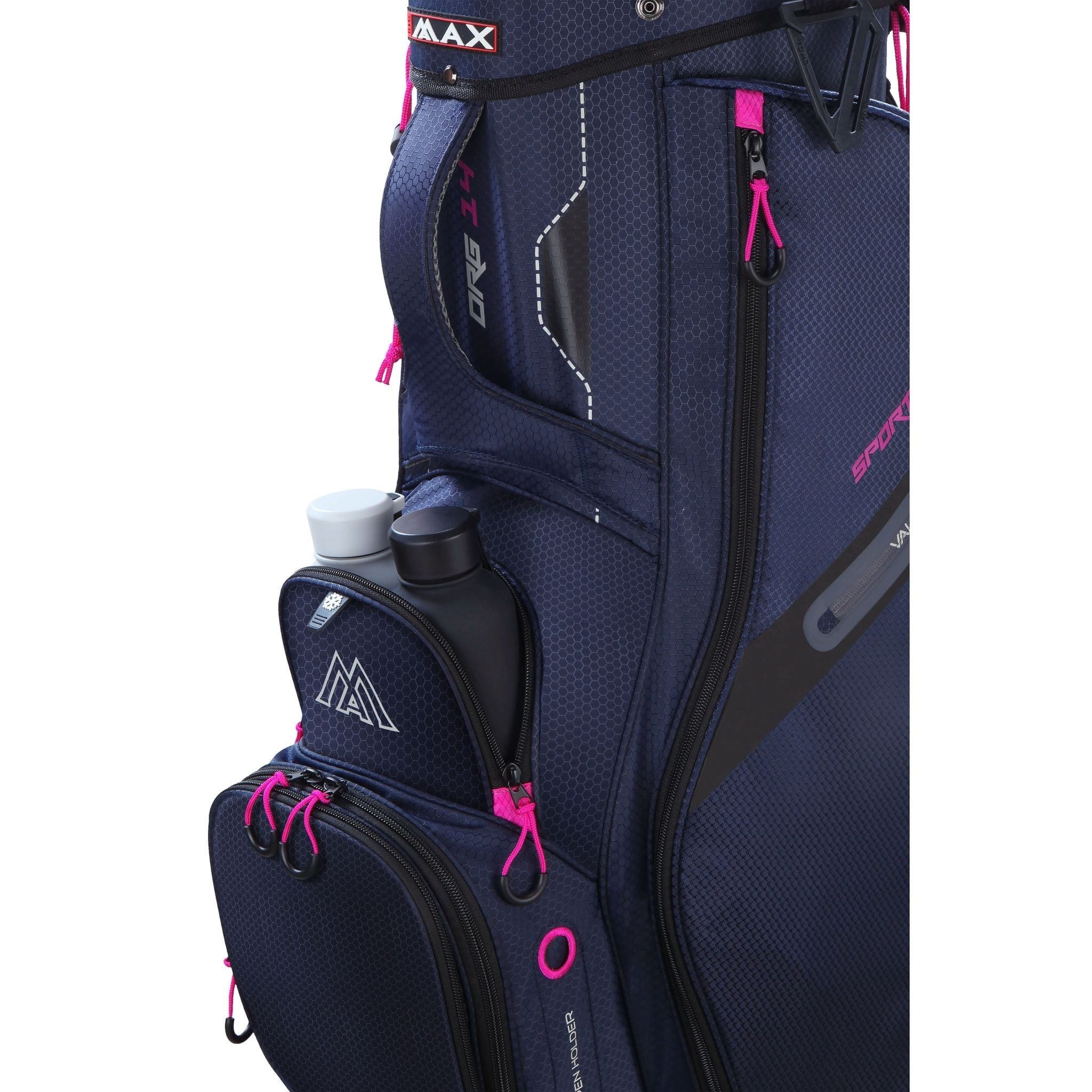 Big Max Terra Sport cartbag Steel Blue-Fuchsia