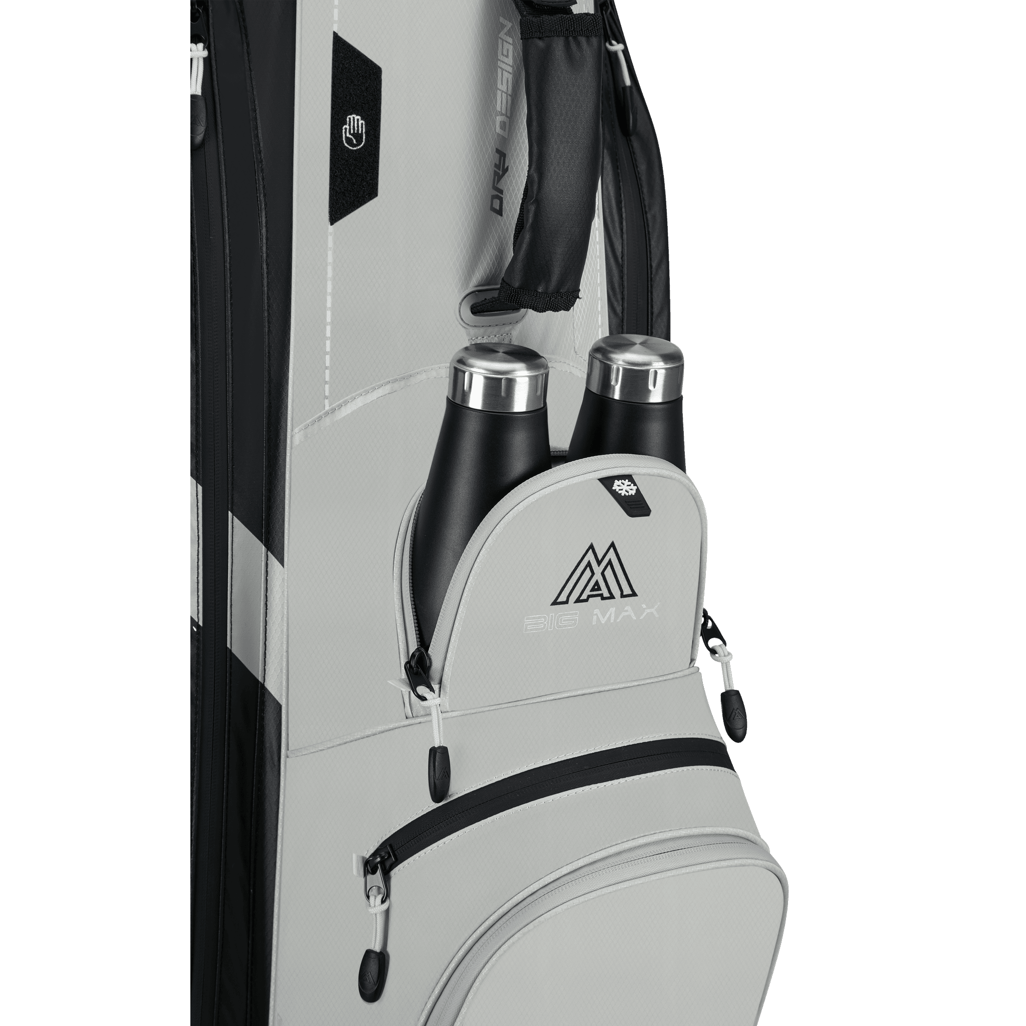 Big Max Dri Lite Sport 3 cartbag zwart/taupe