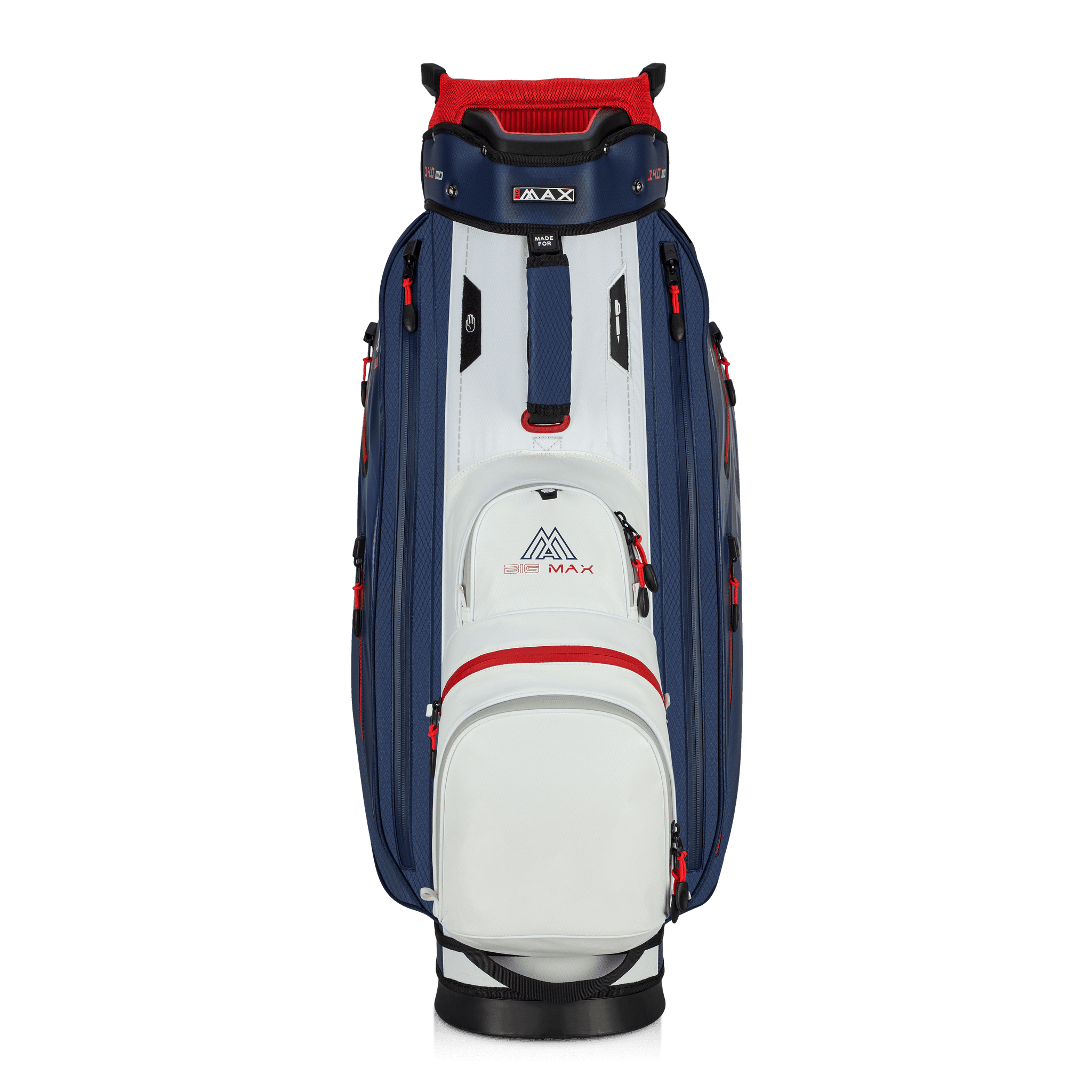 Big Max Dri Lite Sport 3 cartbag navy/wit/rood