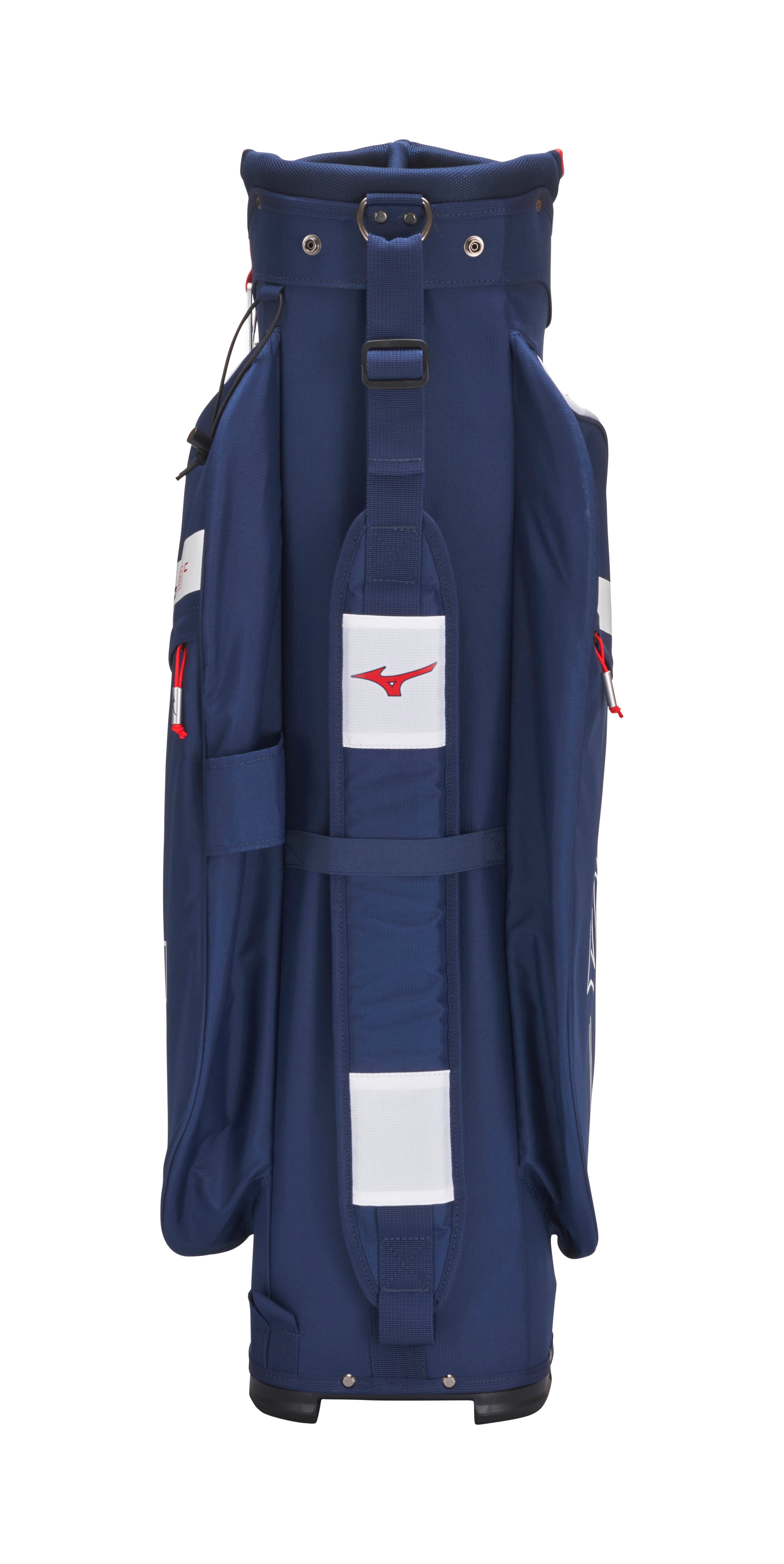 Mizuno BR D3 cartbag navy rood