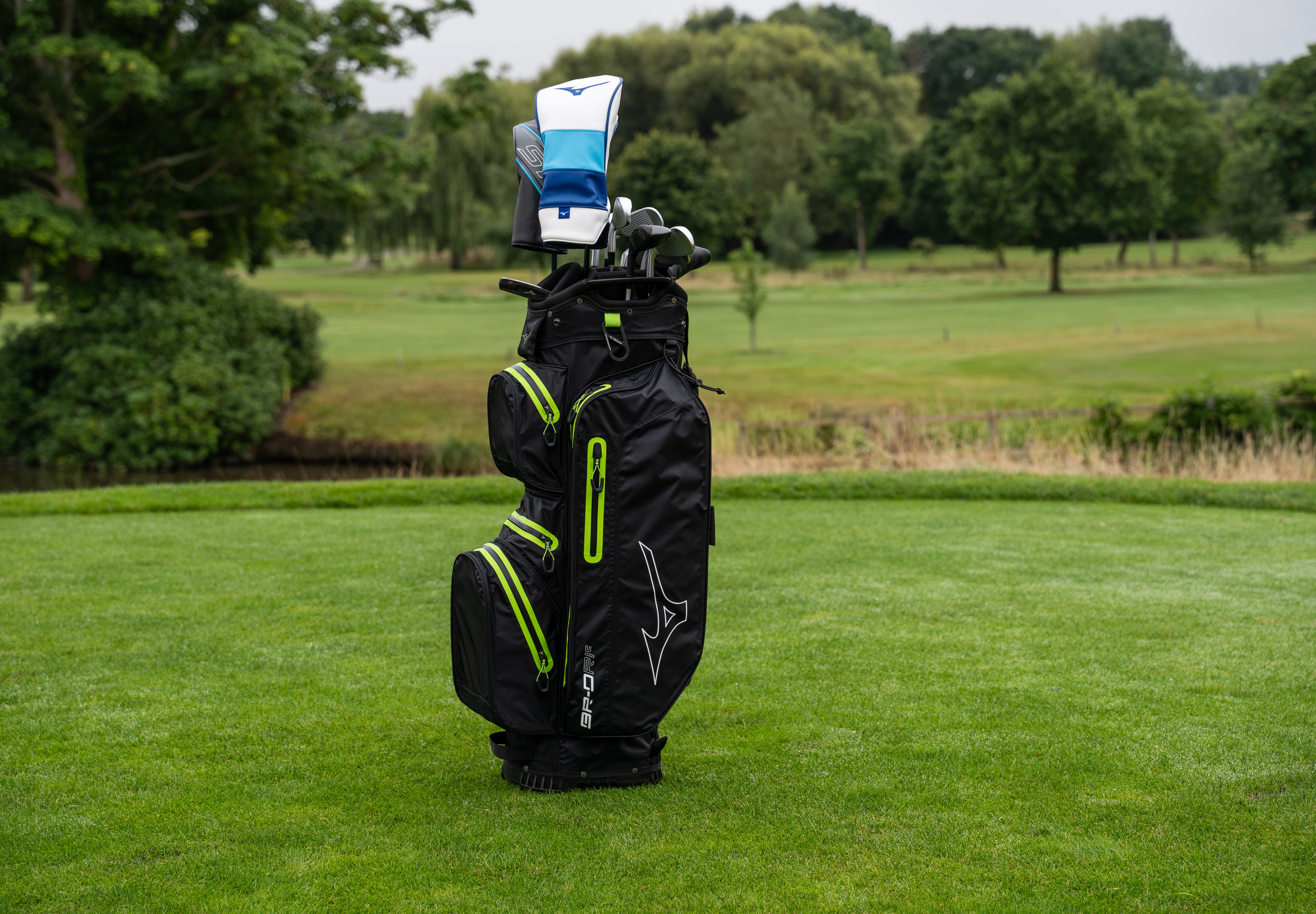 Mizuno BR DRI Cartbag cartbag zwart/groen