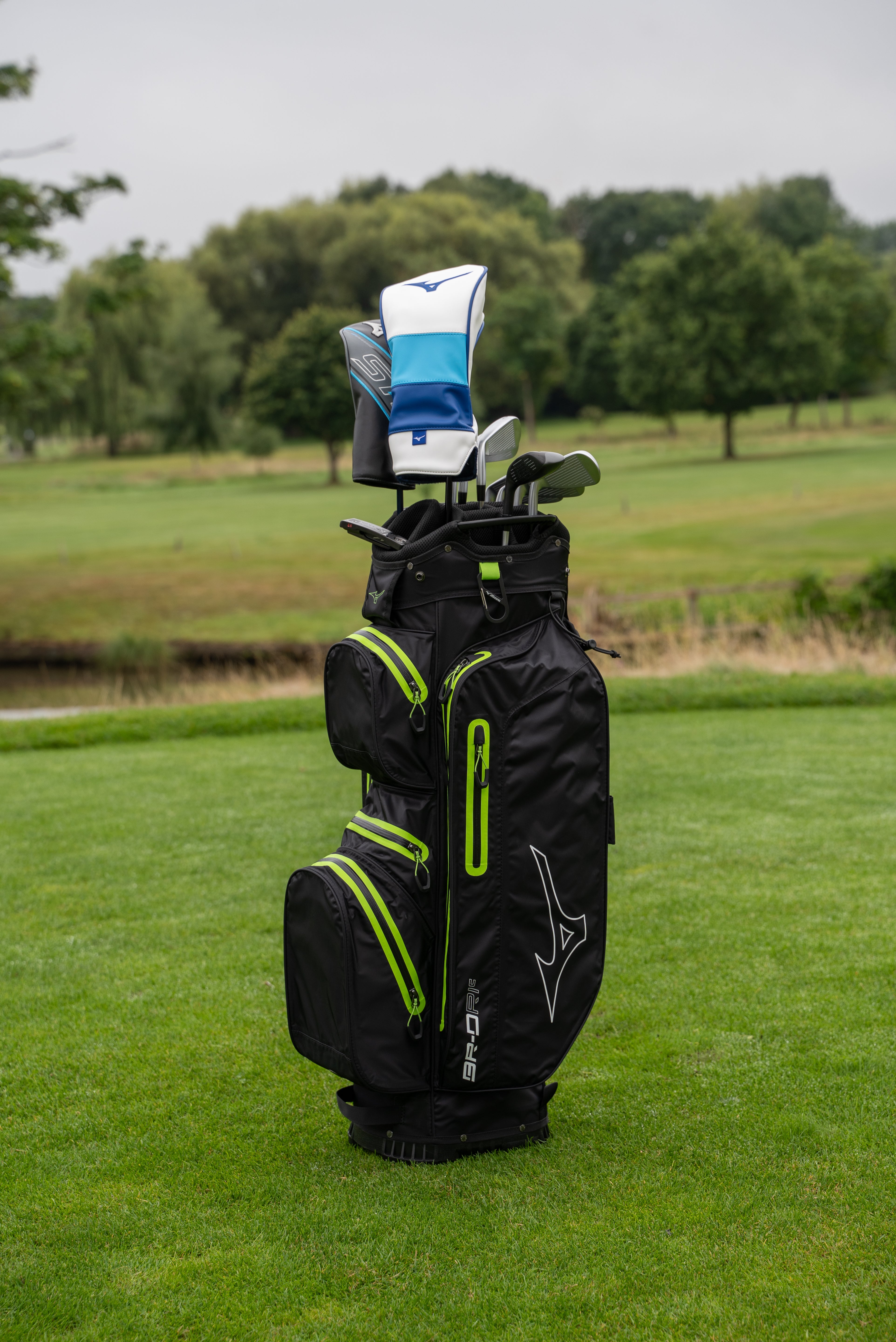 Mizuno BR DRI Cartbag cartbag zwart/groen