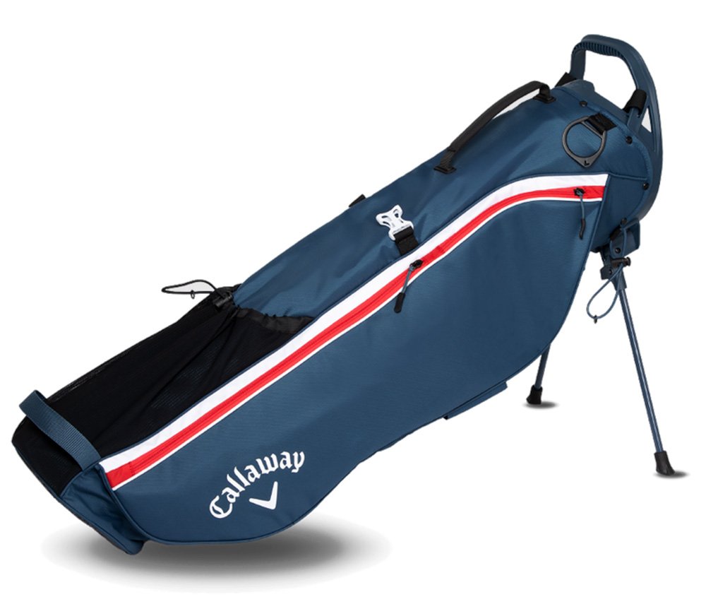 Callaway Carry Plus stand bag navy white red
