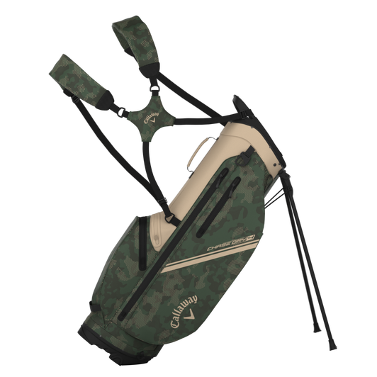 Callaway Chase Dry standbag tan green field camo 2026