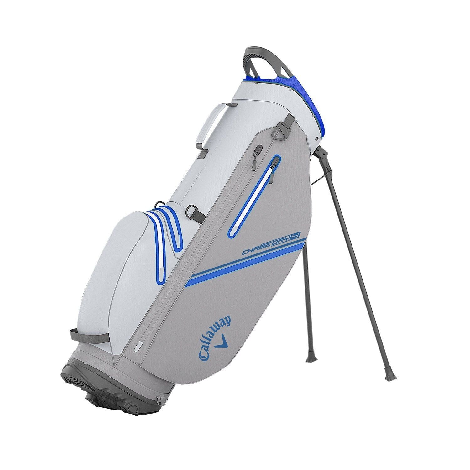 Callaway Chase Dry standbag white silver royal