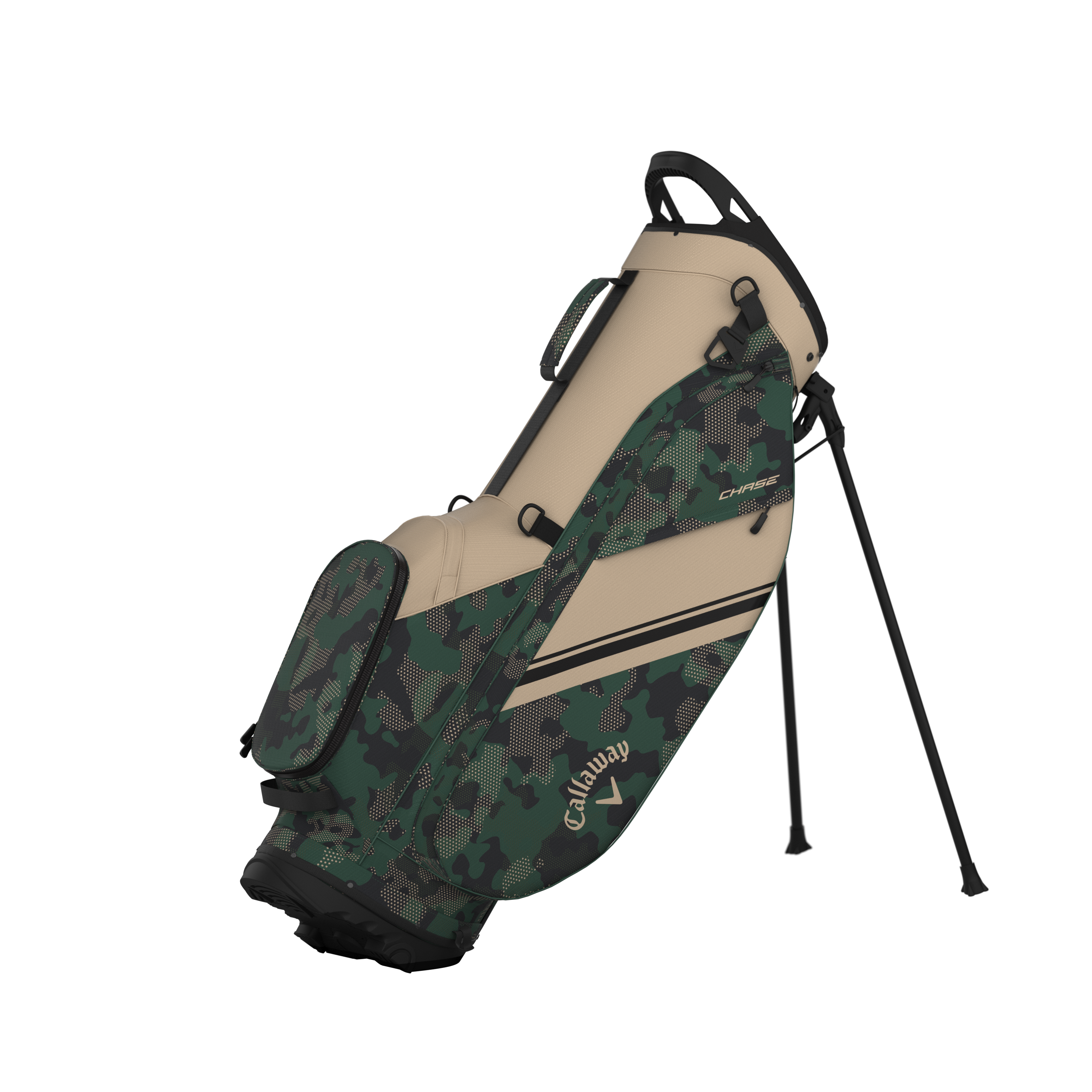 Callaway Chase standbag tan green field camo