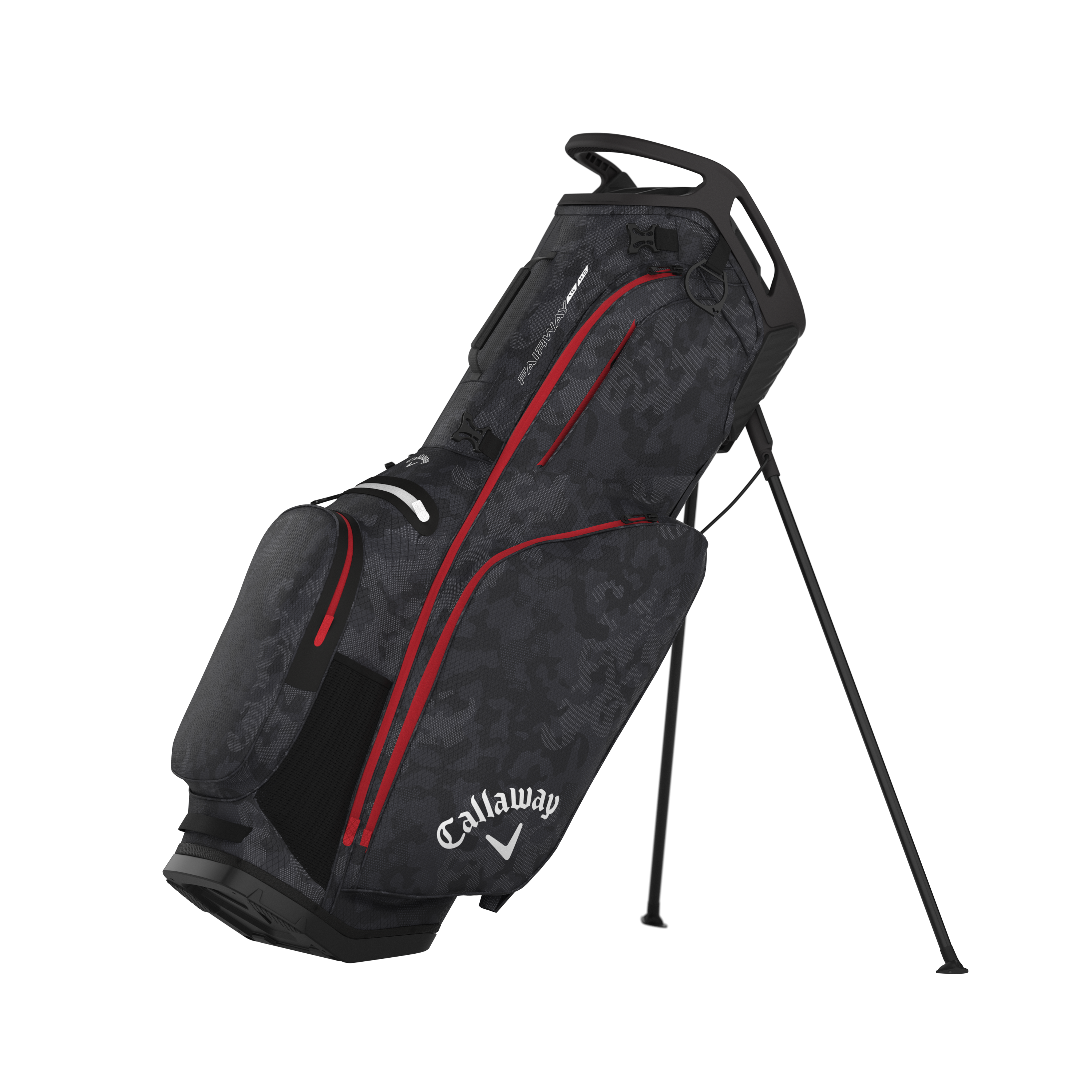 Callaway Fairway 14 HD standbag graphite dessert camo red