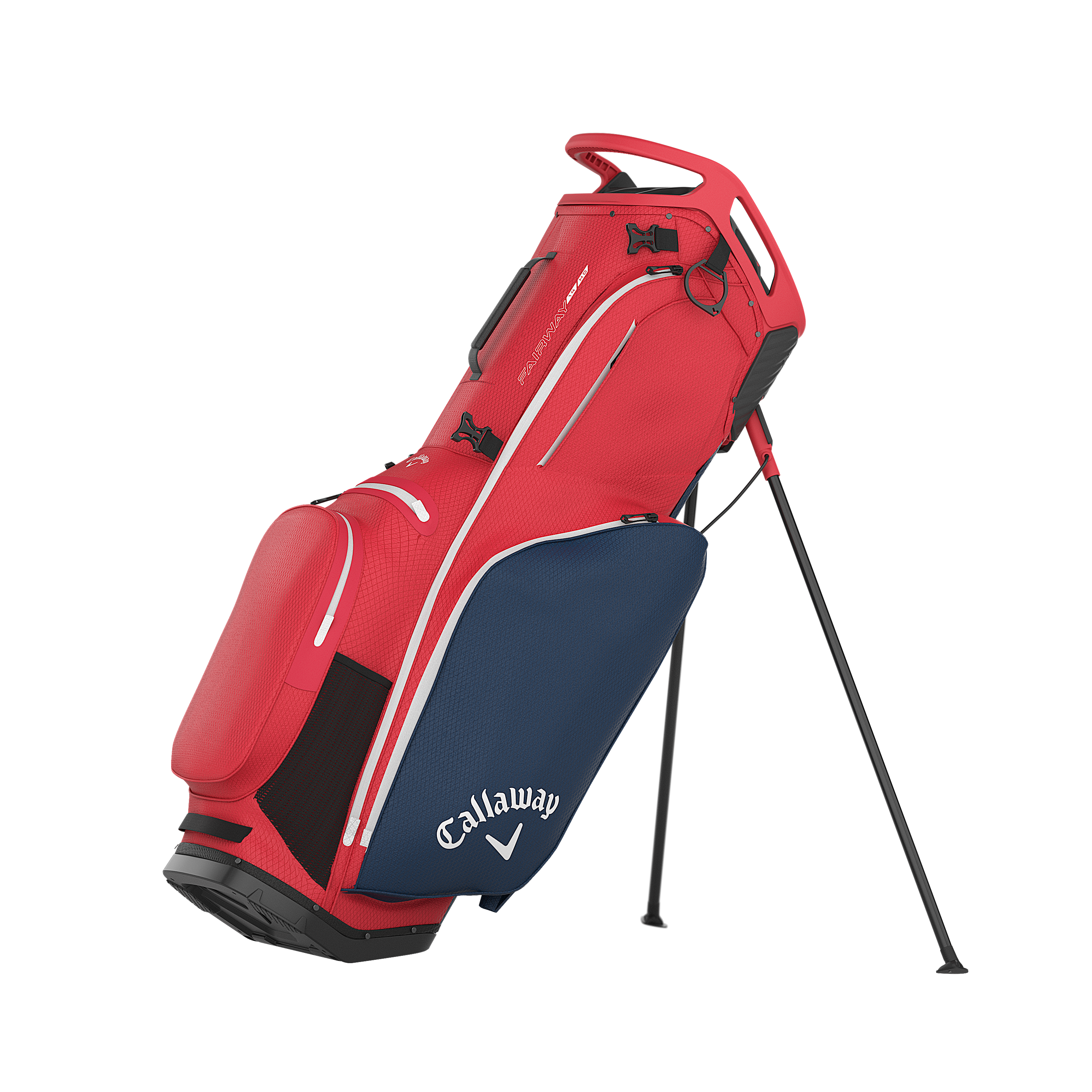 Callaway Fairway 14 HD standbag red white navy