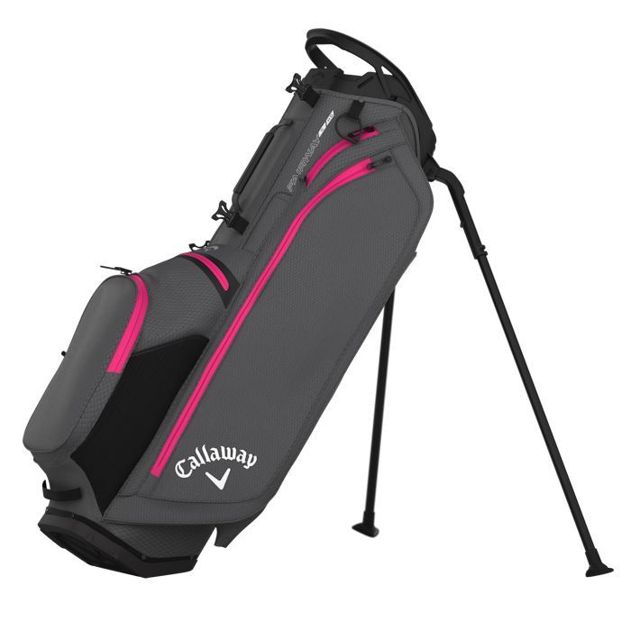 Callaway Fairway C HD stand bag charcoal pink 