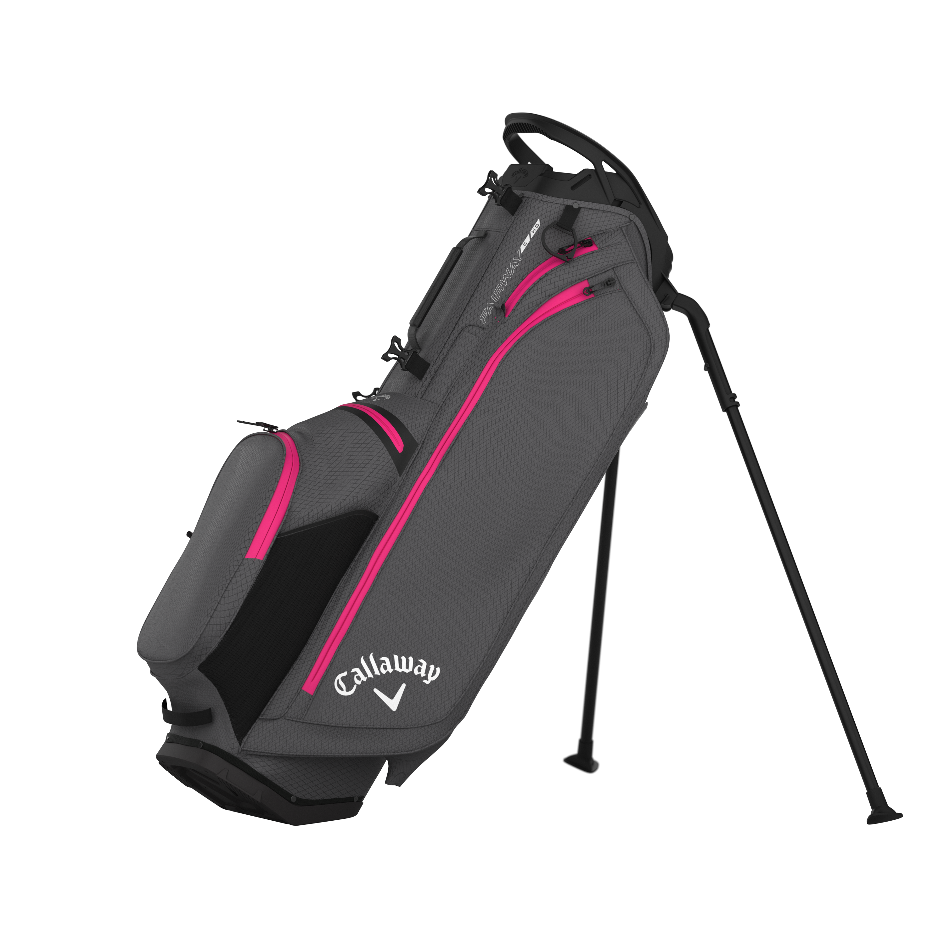Callaway Fairway C HD stand bag charcoal pink 