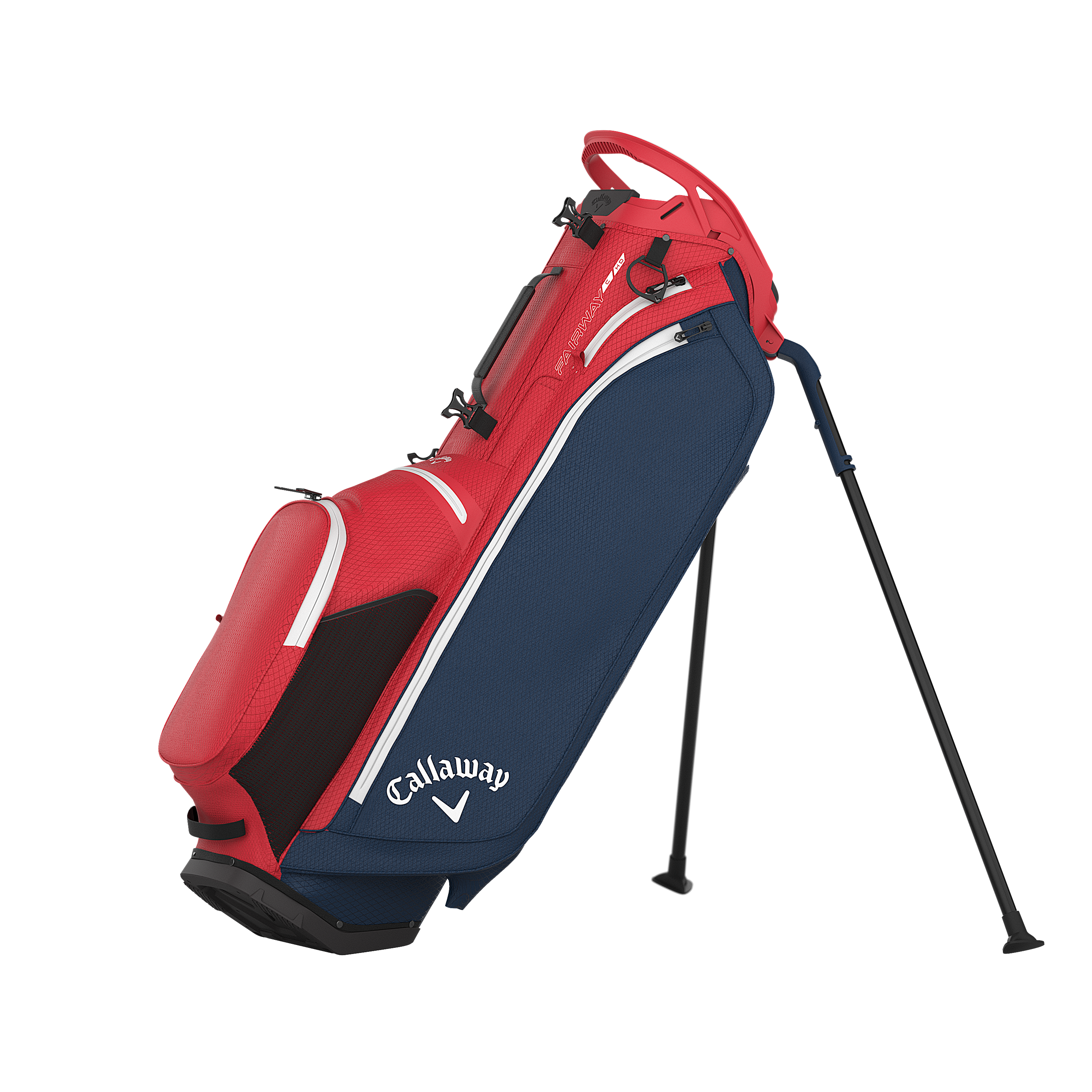 Callaway Fairway C HD stand bag red white navy 2026