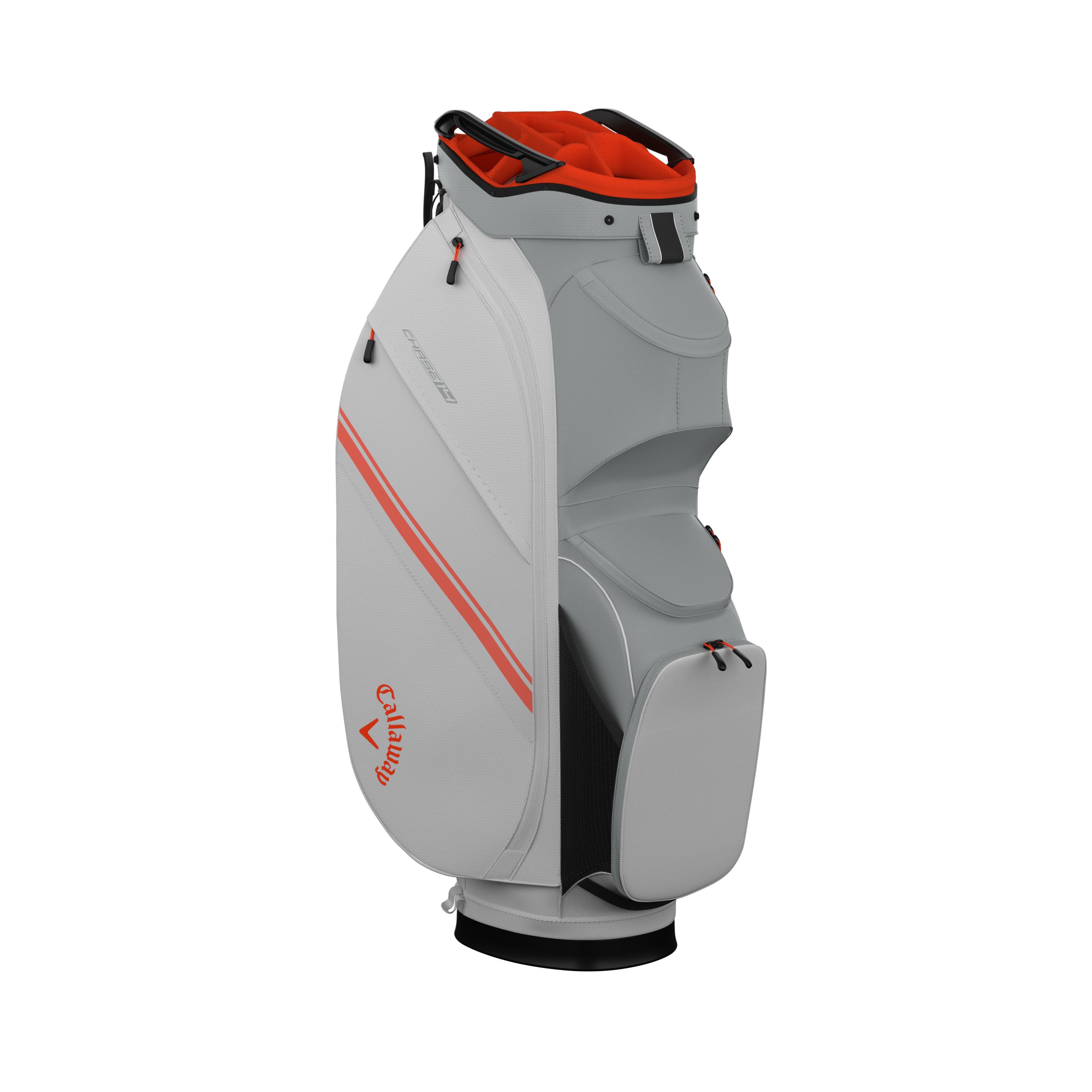 Callaway Chase 14 cartbag 2025 white/silver/orange