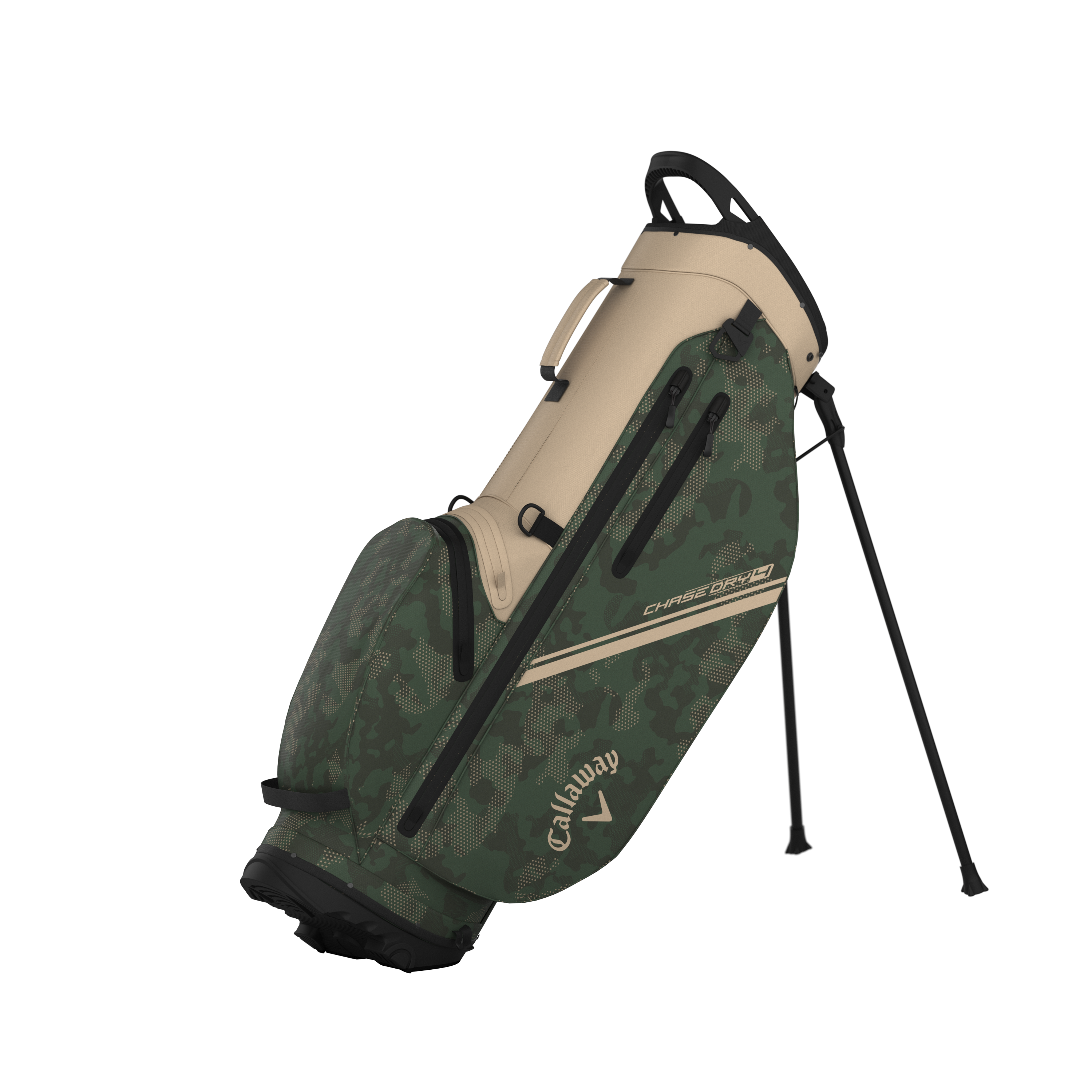 Callaway Chase Dry standbag tan green field camo 2026
