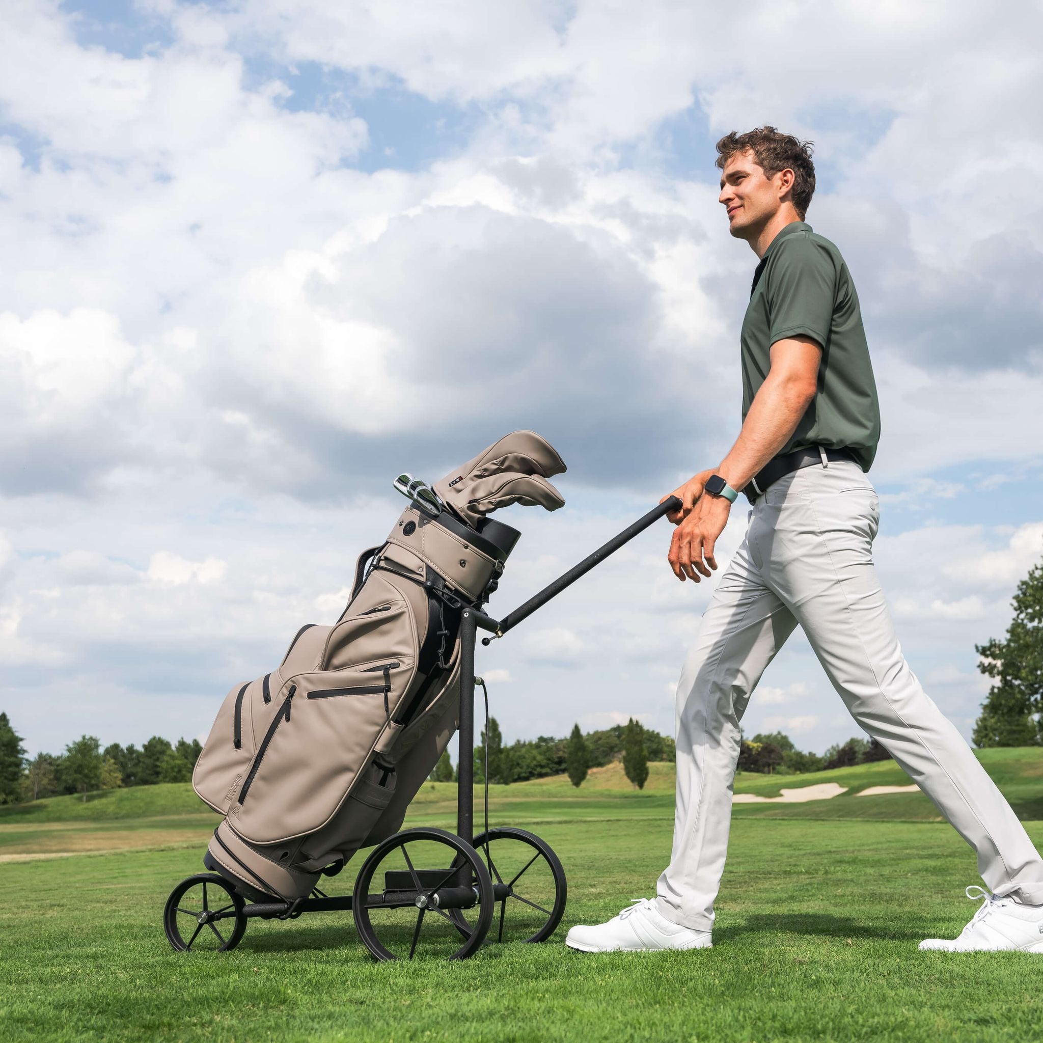 Big Max Dri Lite Silencio Prime cartbag taupe