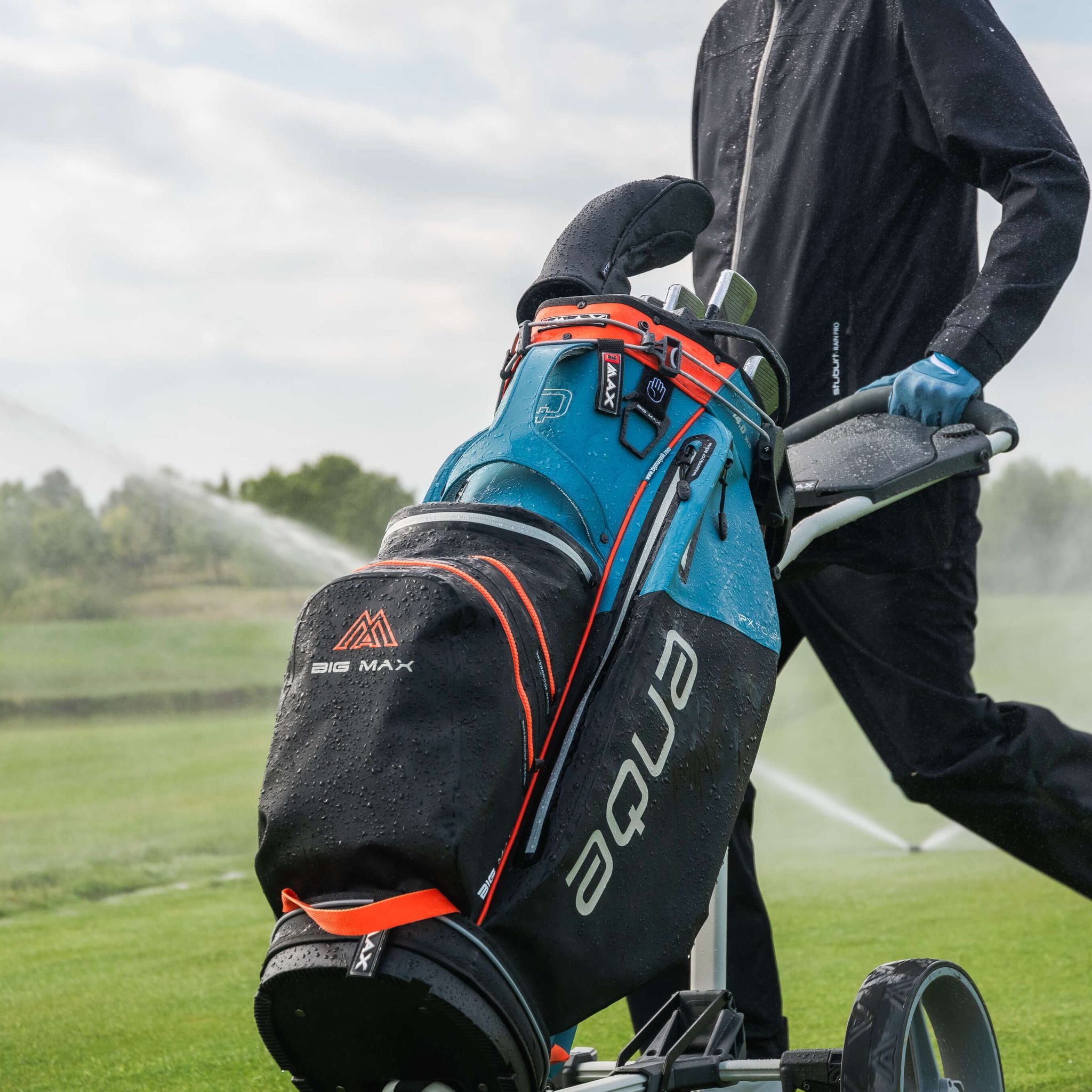 Big Max AQUA IPX Tour Cartbag Zwart