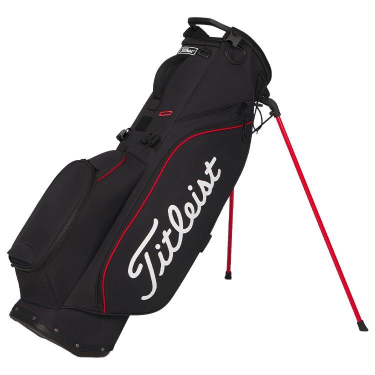 Titleist Players 4 StaDry stand bag zwart rood