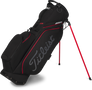 Titleist Players S4 Stadry standbag zwart rood