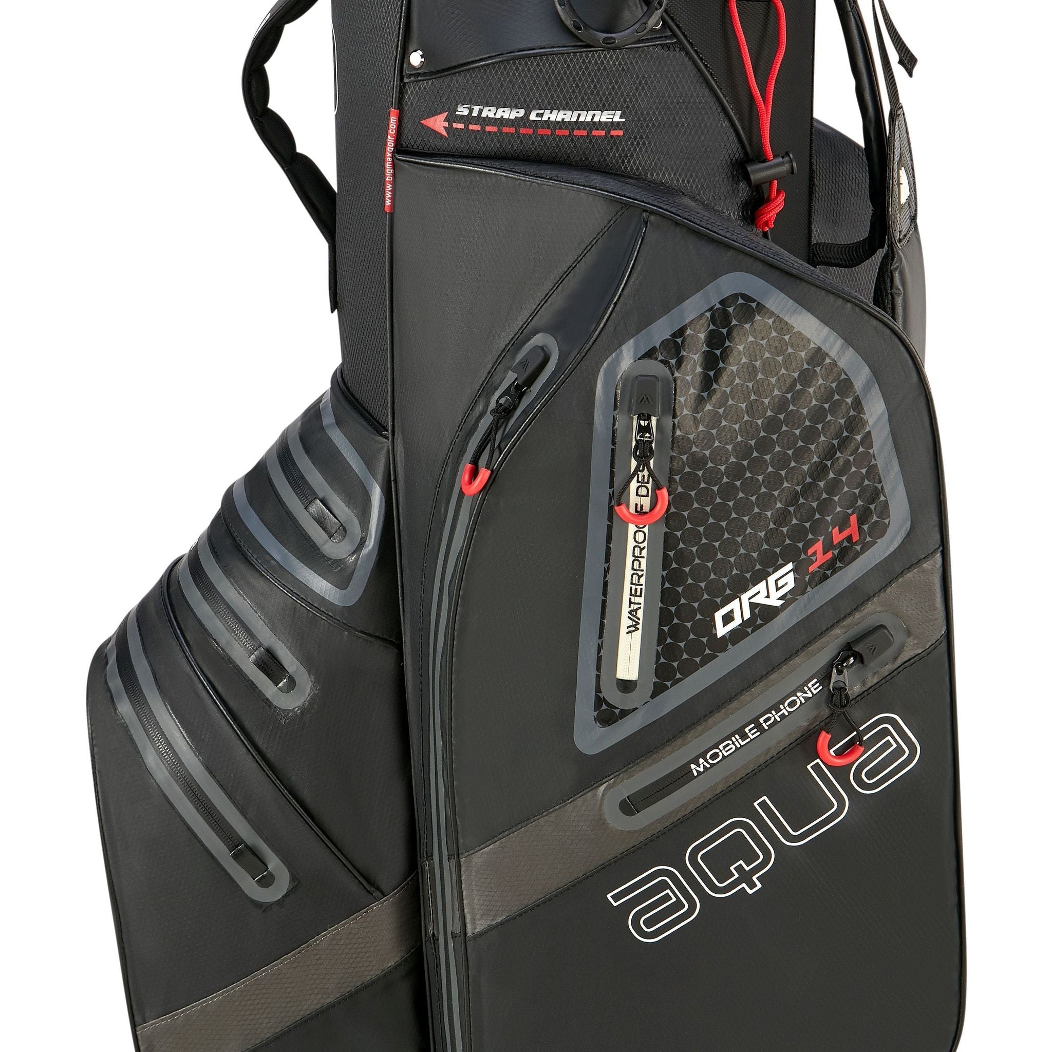 Big Max Aqua Silencio 4 cartbag zwart